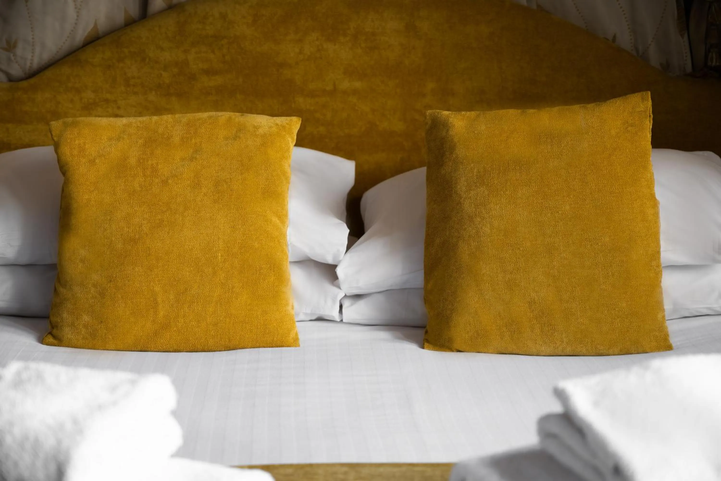 Bed in Pennine Manor Hotel