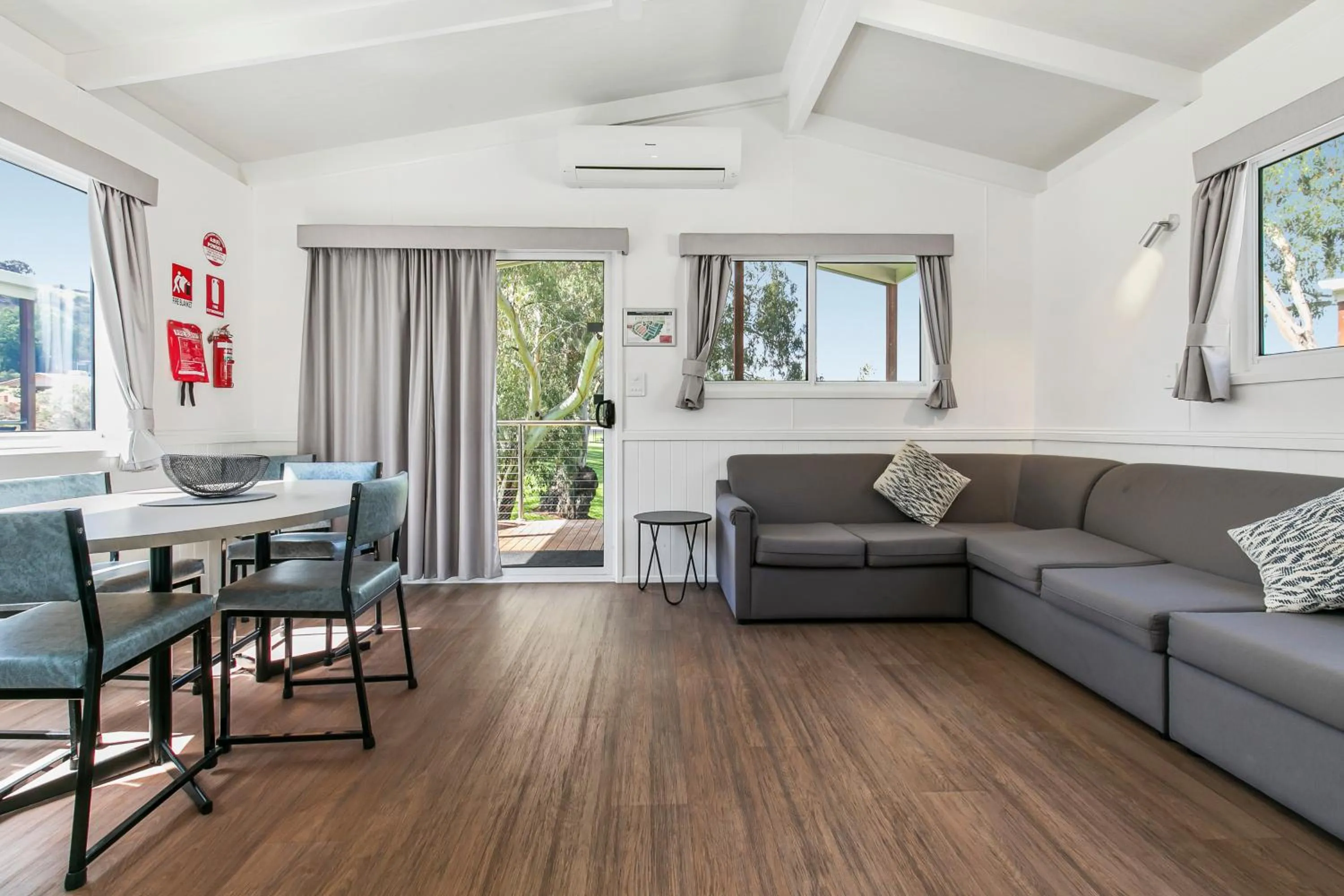 Living room in BIG4 Mannum Holiday Park