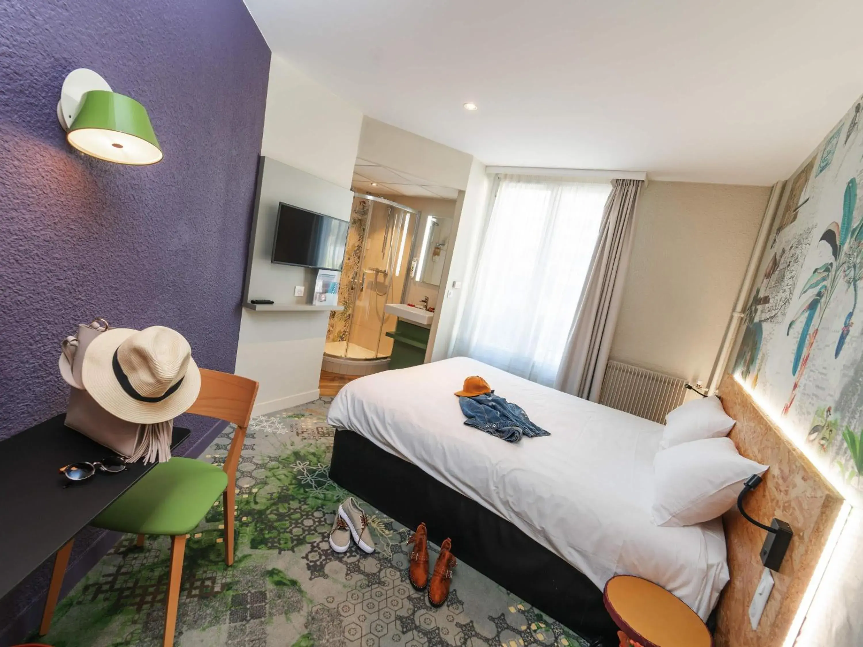 Standard Queen Room in ibis Styles Paris Boulogne Marcel Sembat Standard Queen Room in ibis Styles Paris Boulogne Marcel Sembat