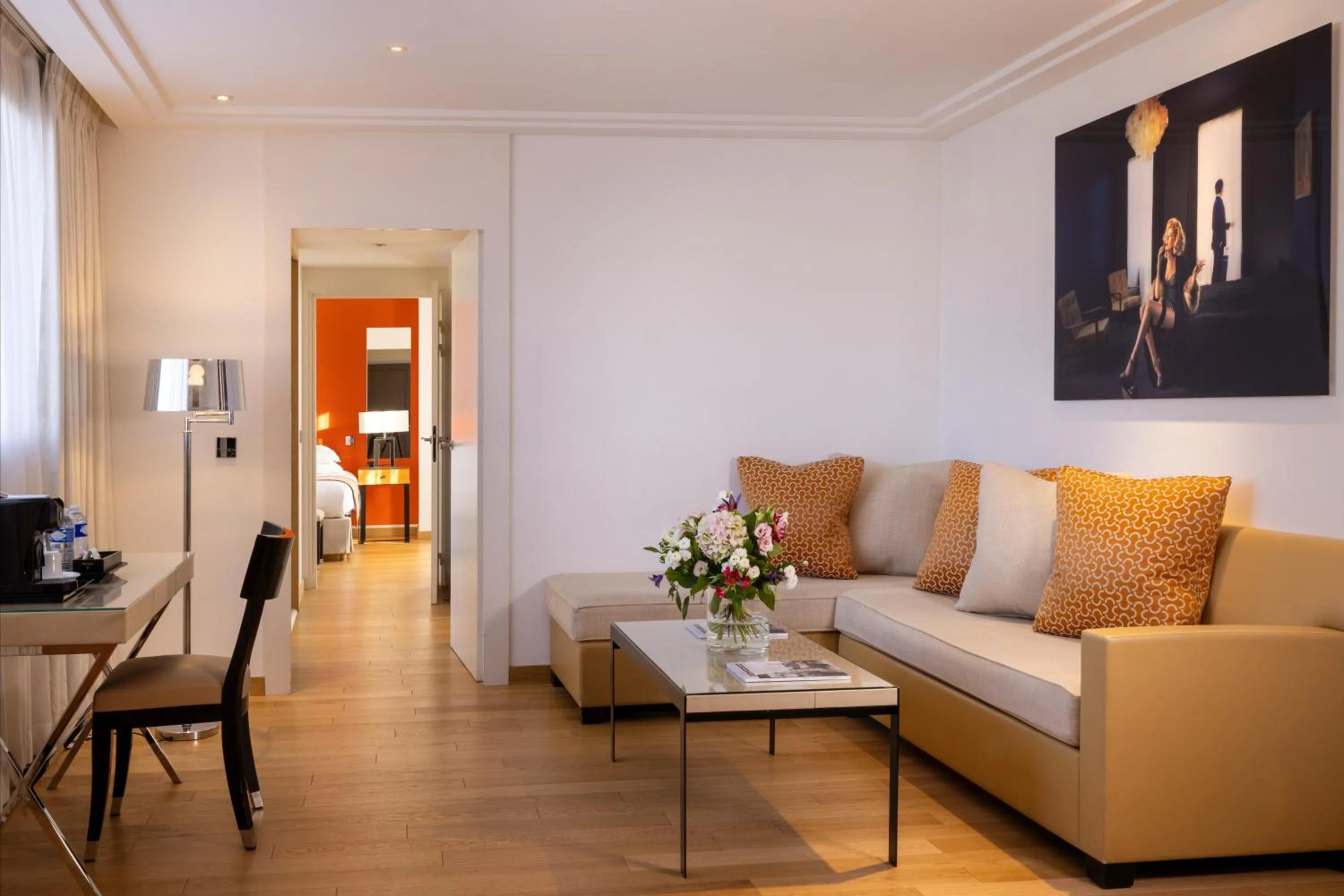 Seating area in Hôtel De Castiglione