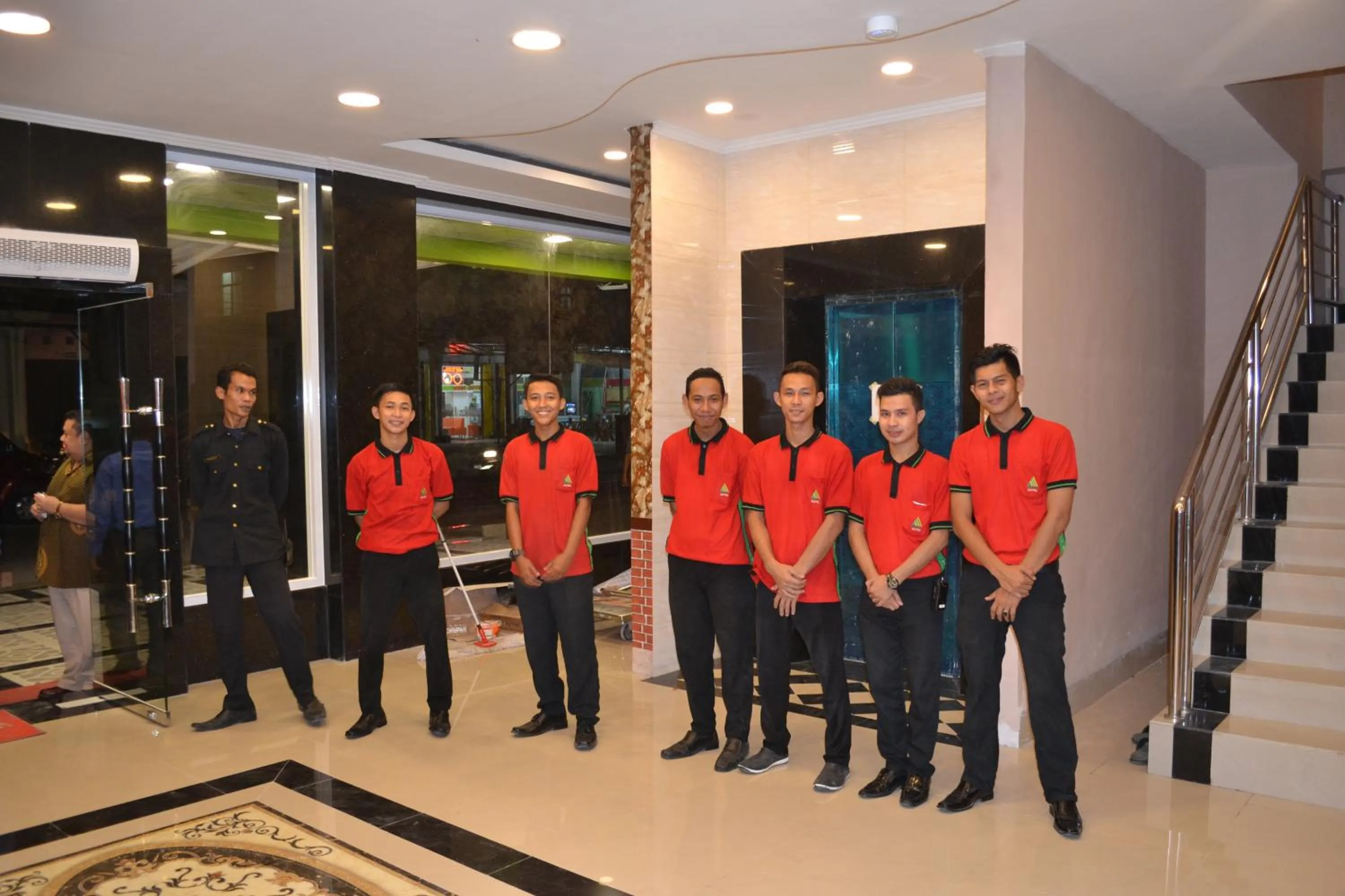 Staff in Puncak Budget Hotel