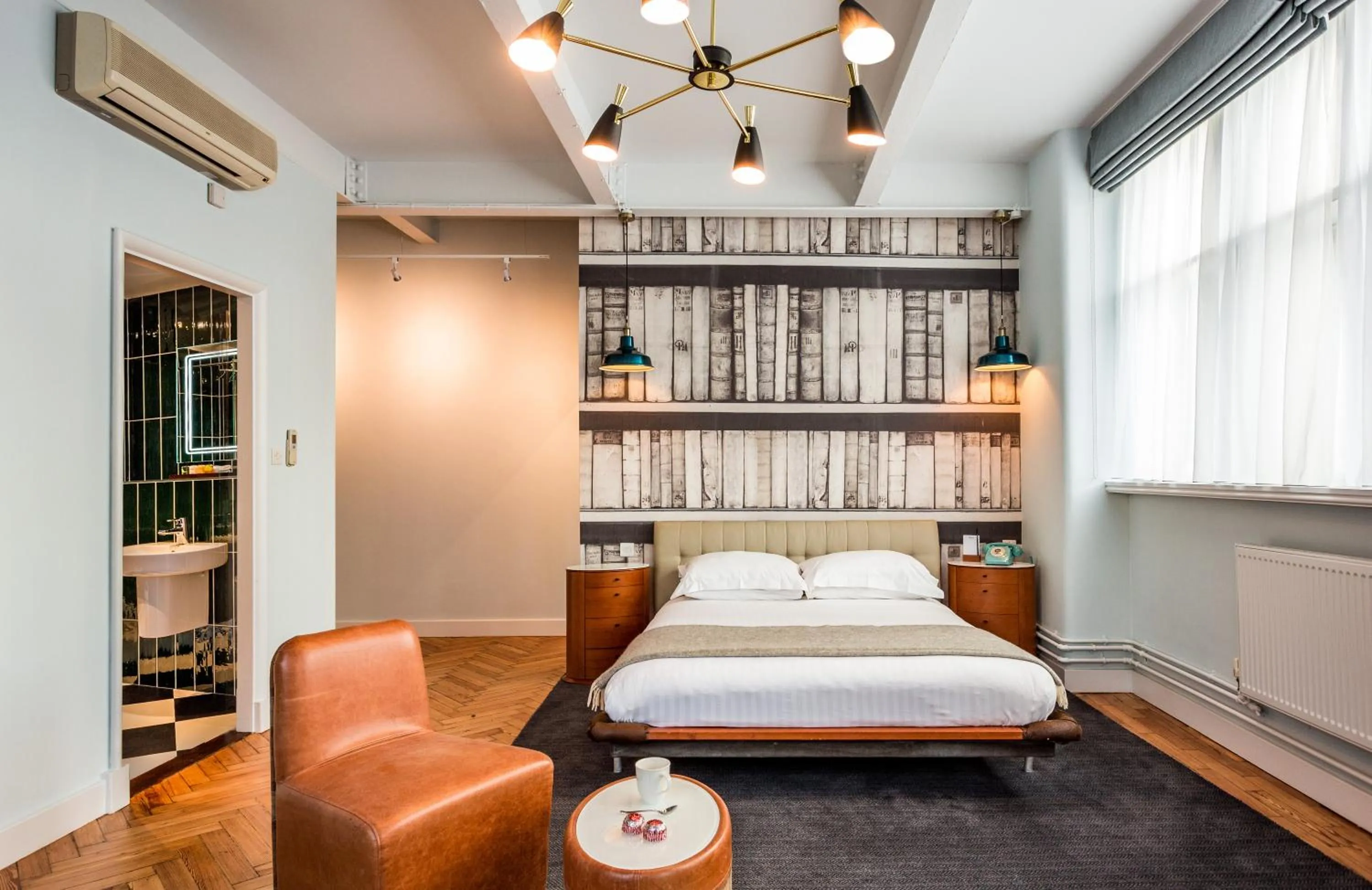 Bedroom in Heathcote Hotel Manchester