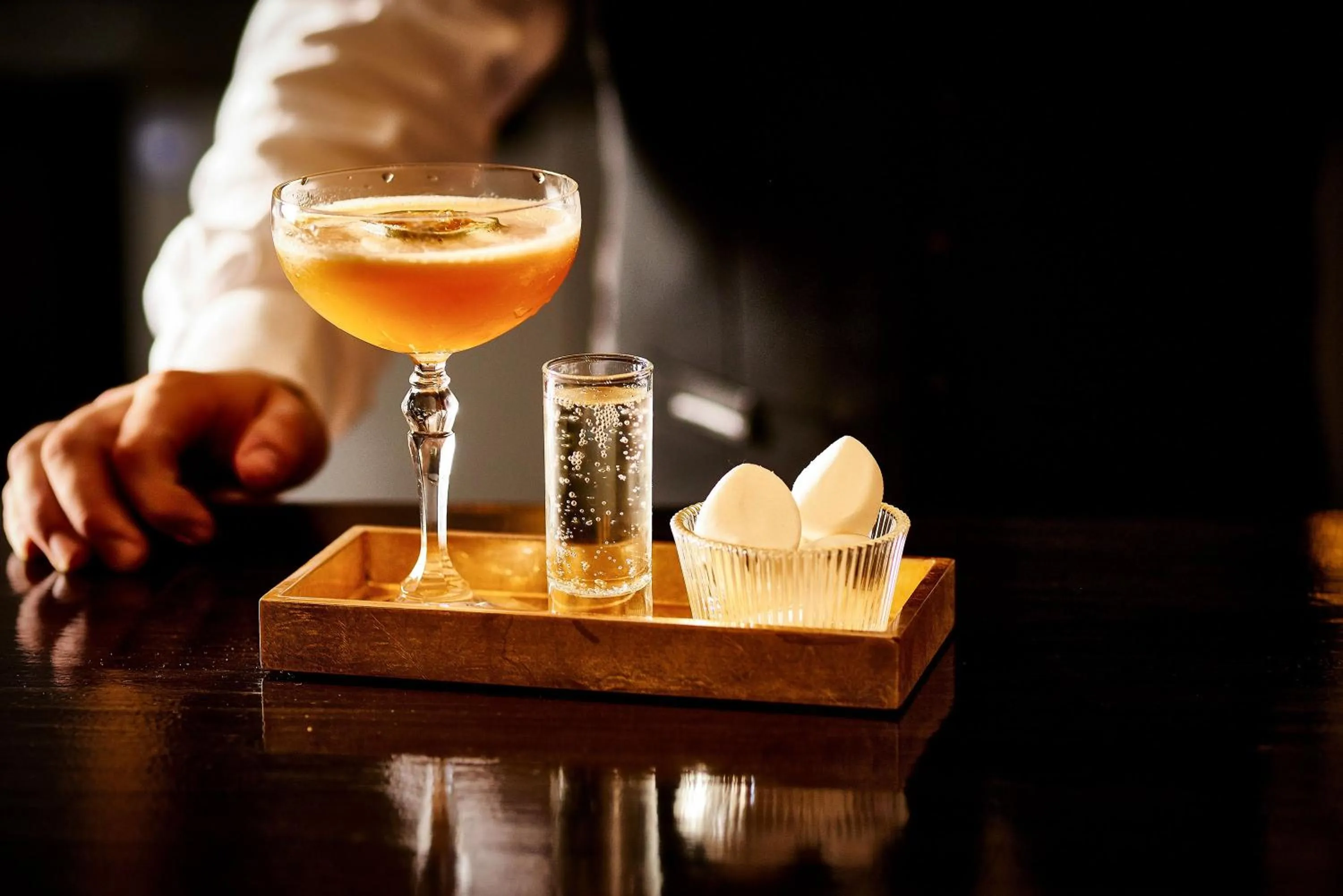 Alcoholic drinks in Heathcote Hotel Manchester