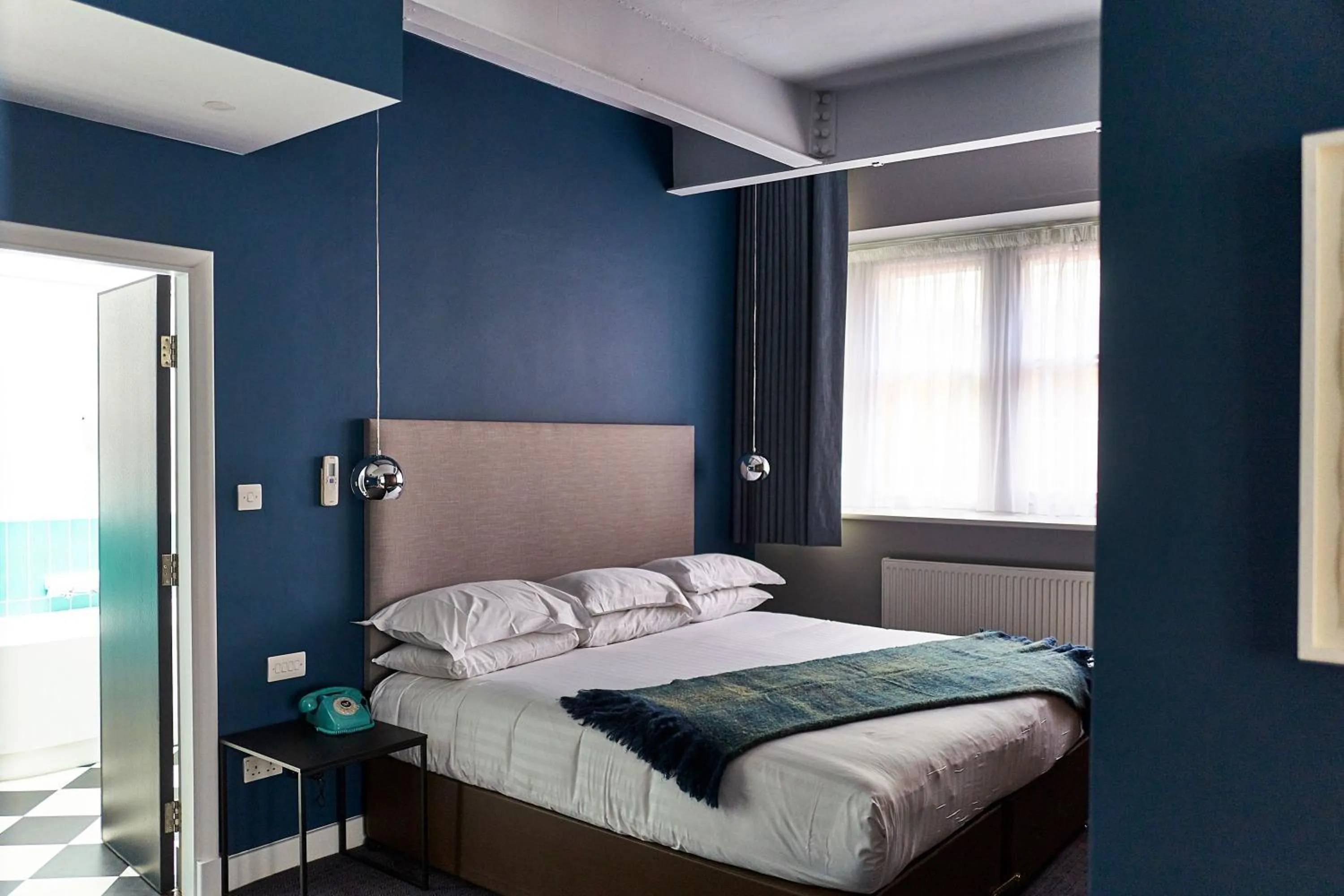 Bedroom in Heathcote Hotel Manchester