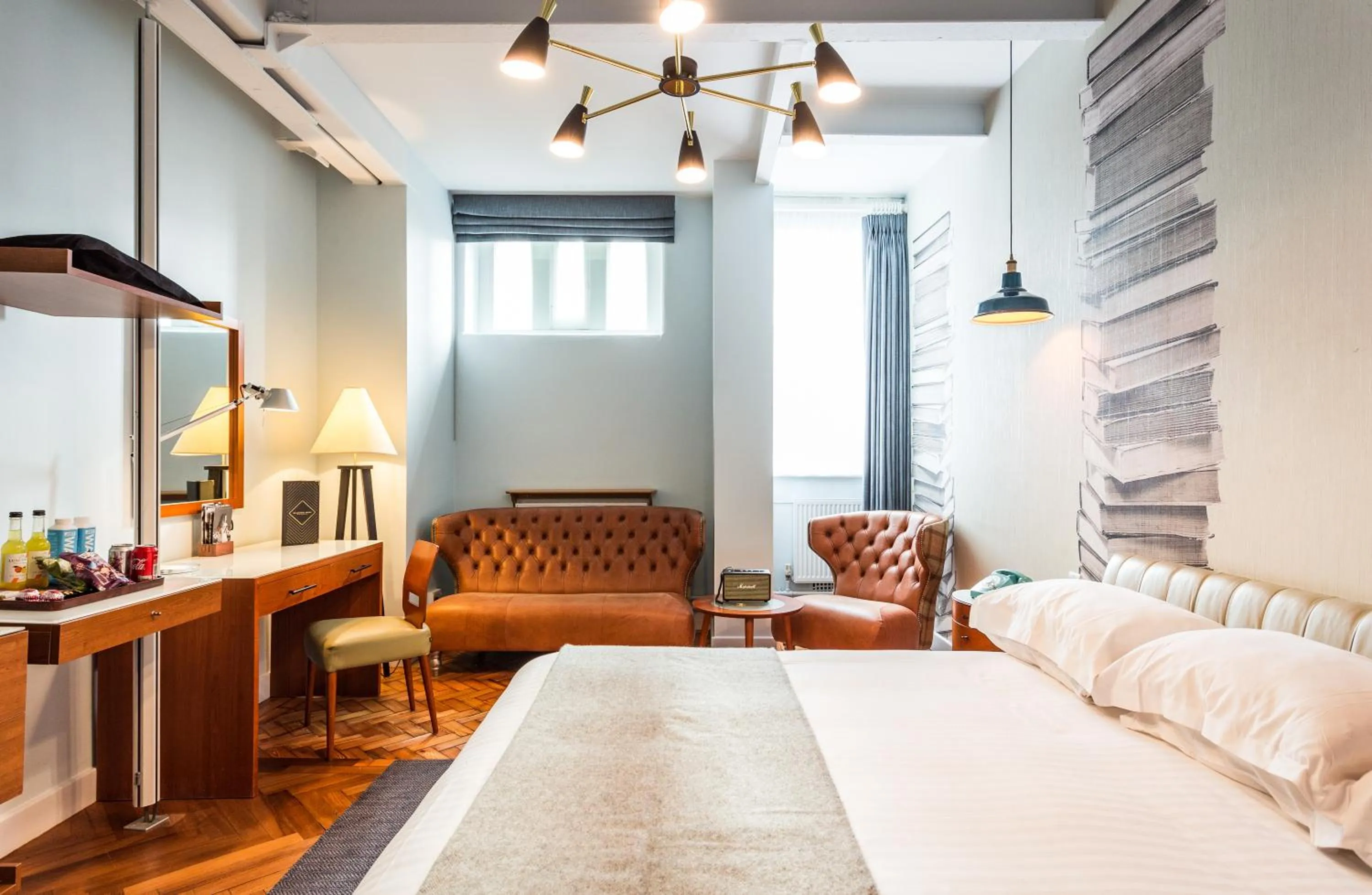 Bedroom in Heathcote Hotel Manchester