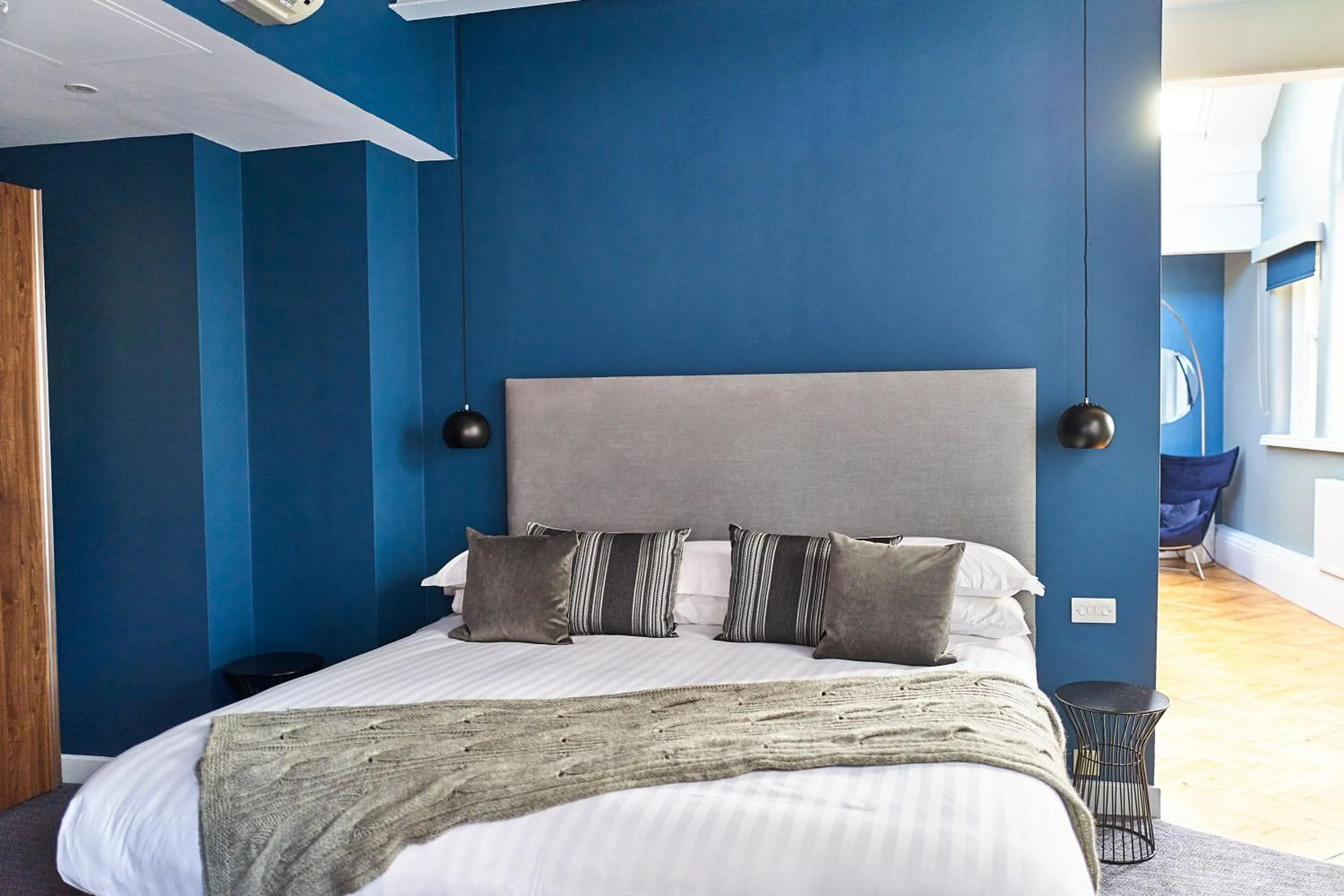 Bedroom in Heathcote Hotel Manchester