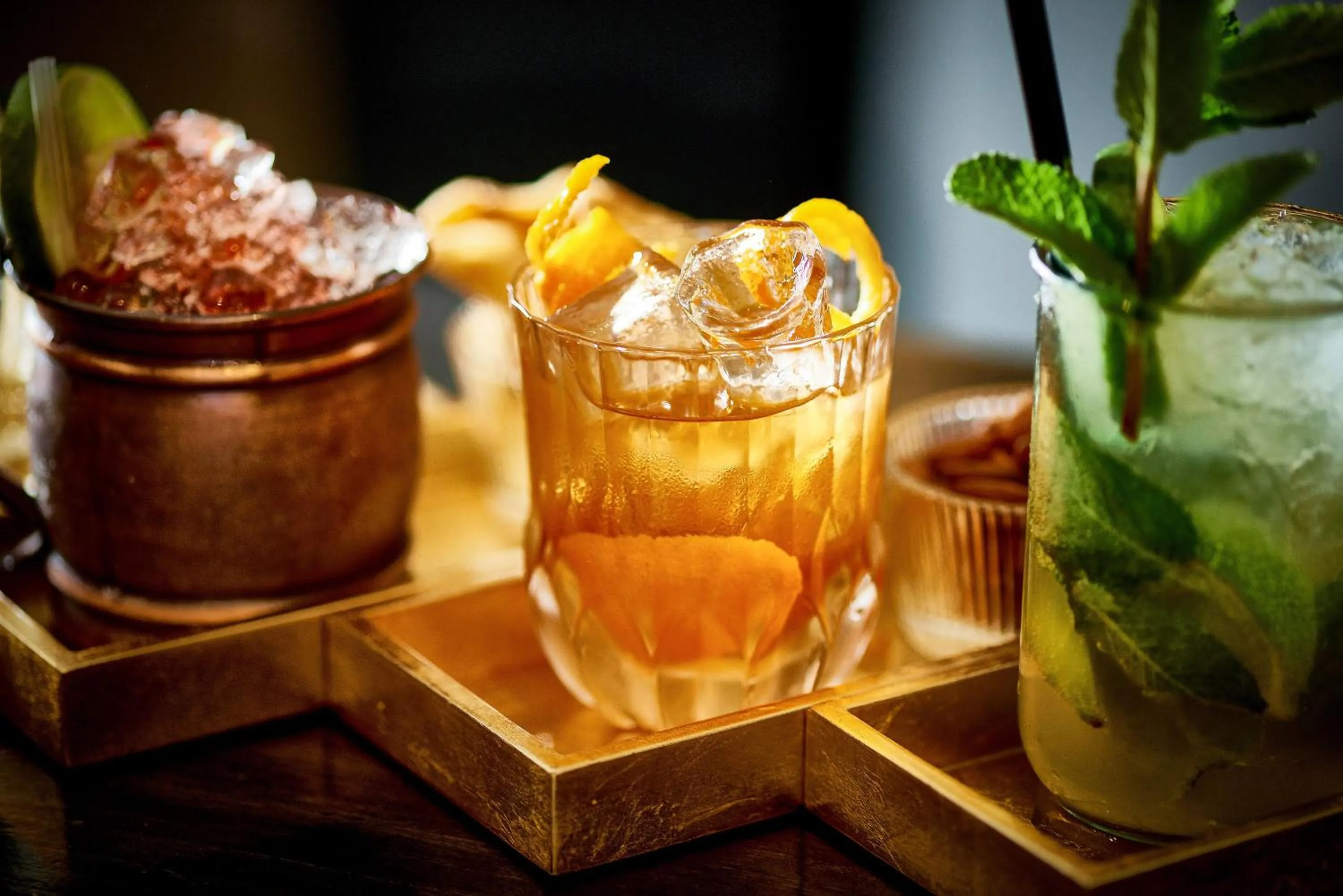 Alcoholic drinks in Heathcote Hotel Manchester