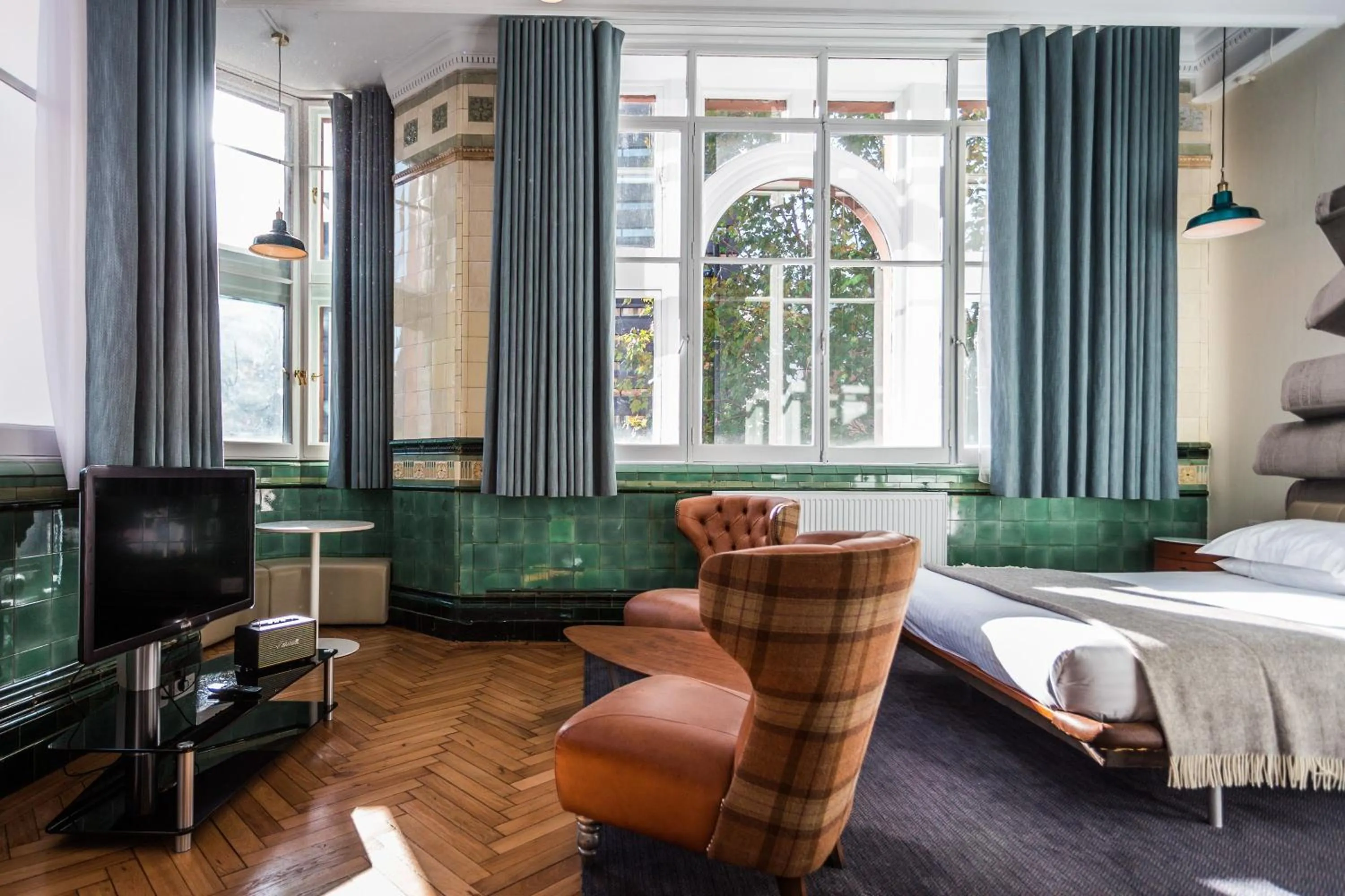 Bedroom in Heathcote Hotel Manchester