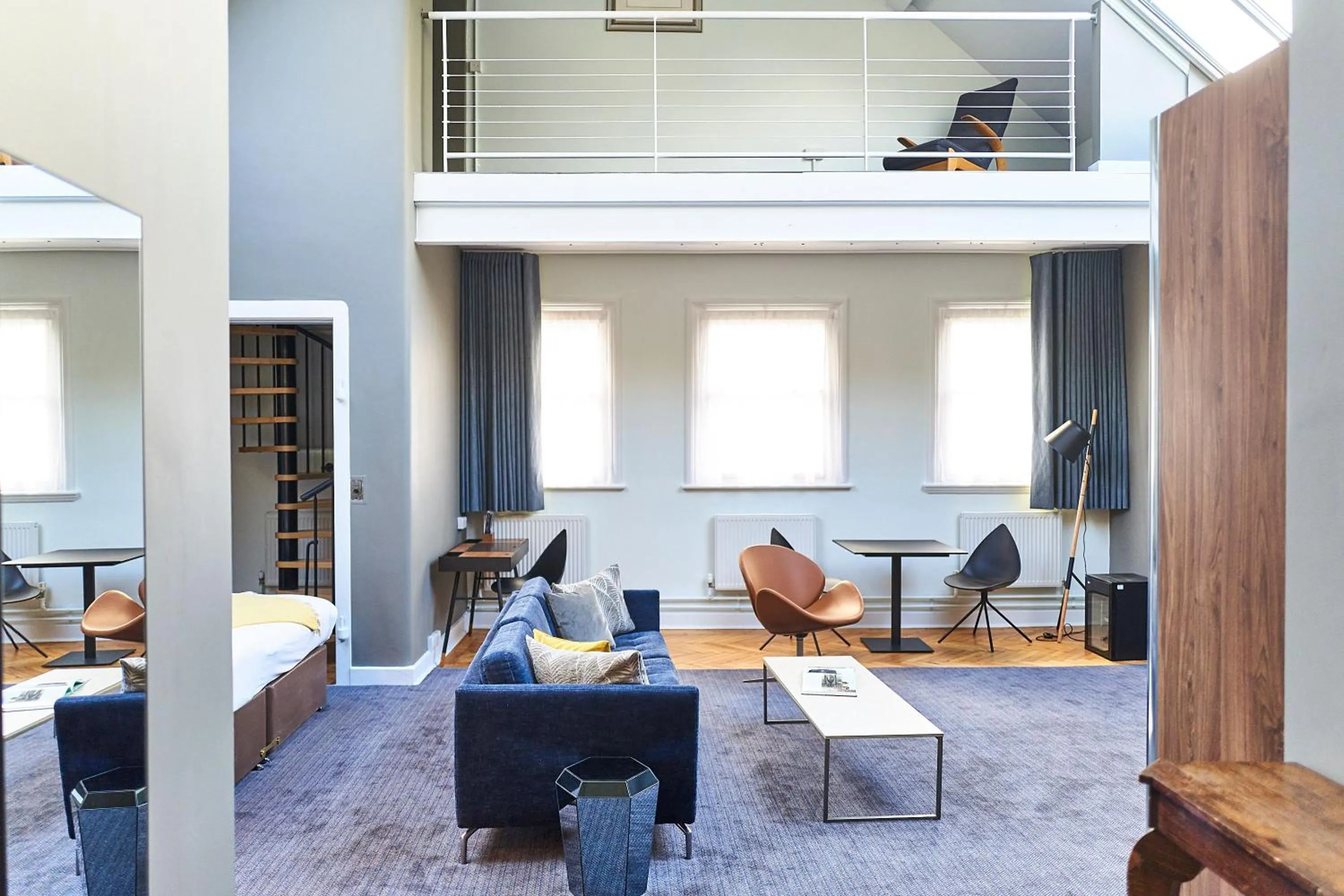 Living room in Heathcote Hotel Manchester