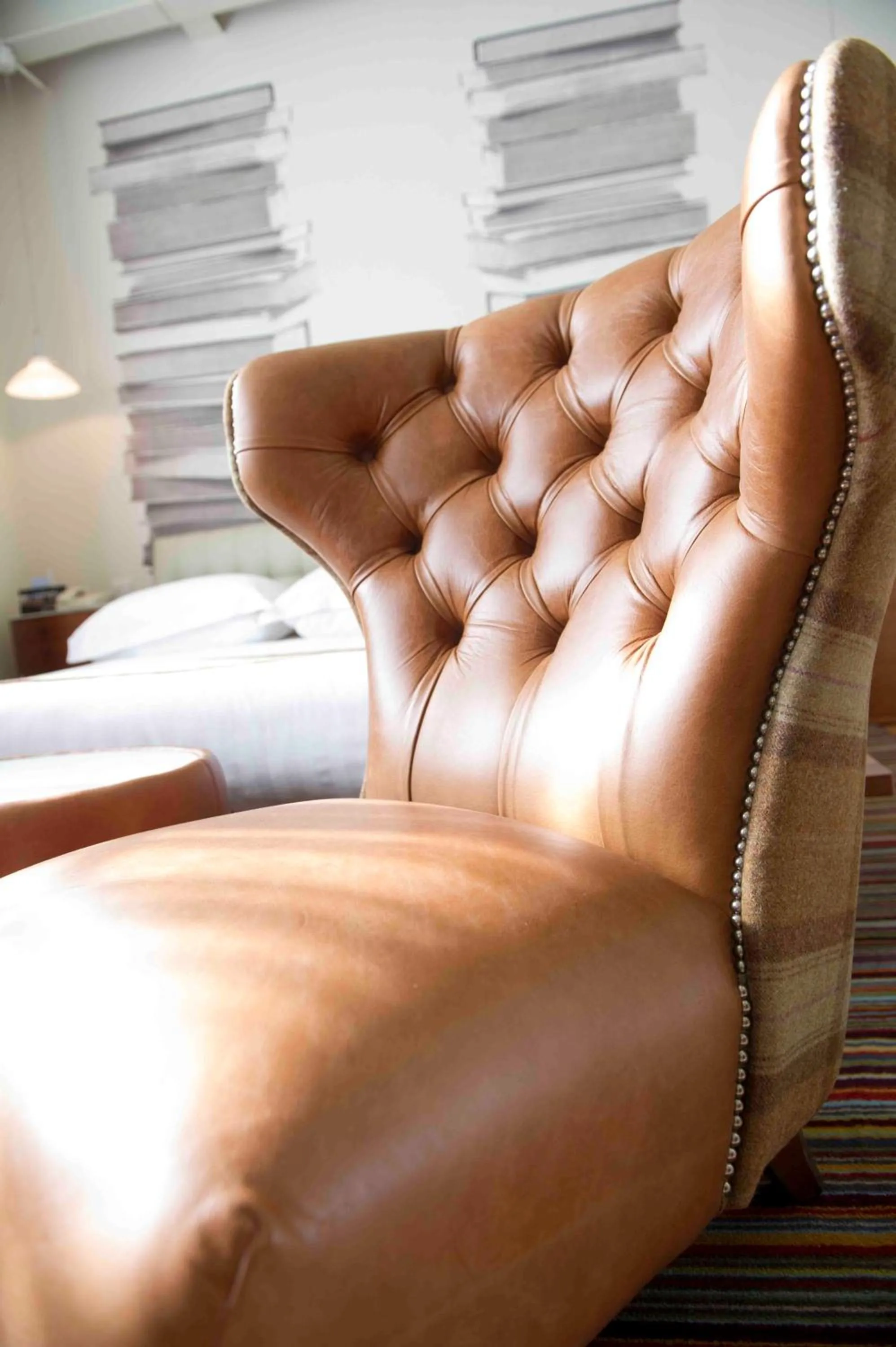 Seating area in Heathcote Hotel Manchester