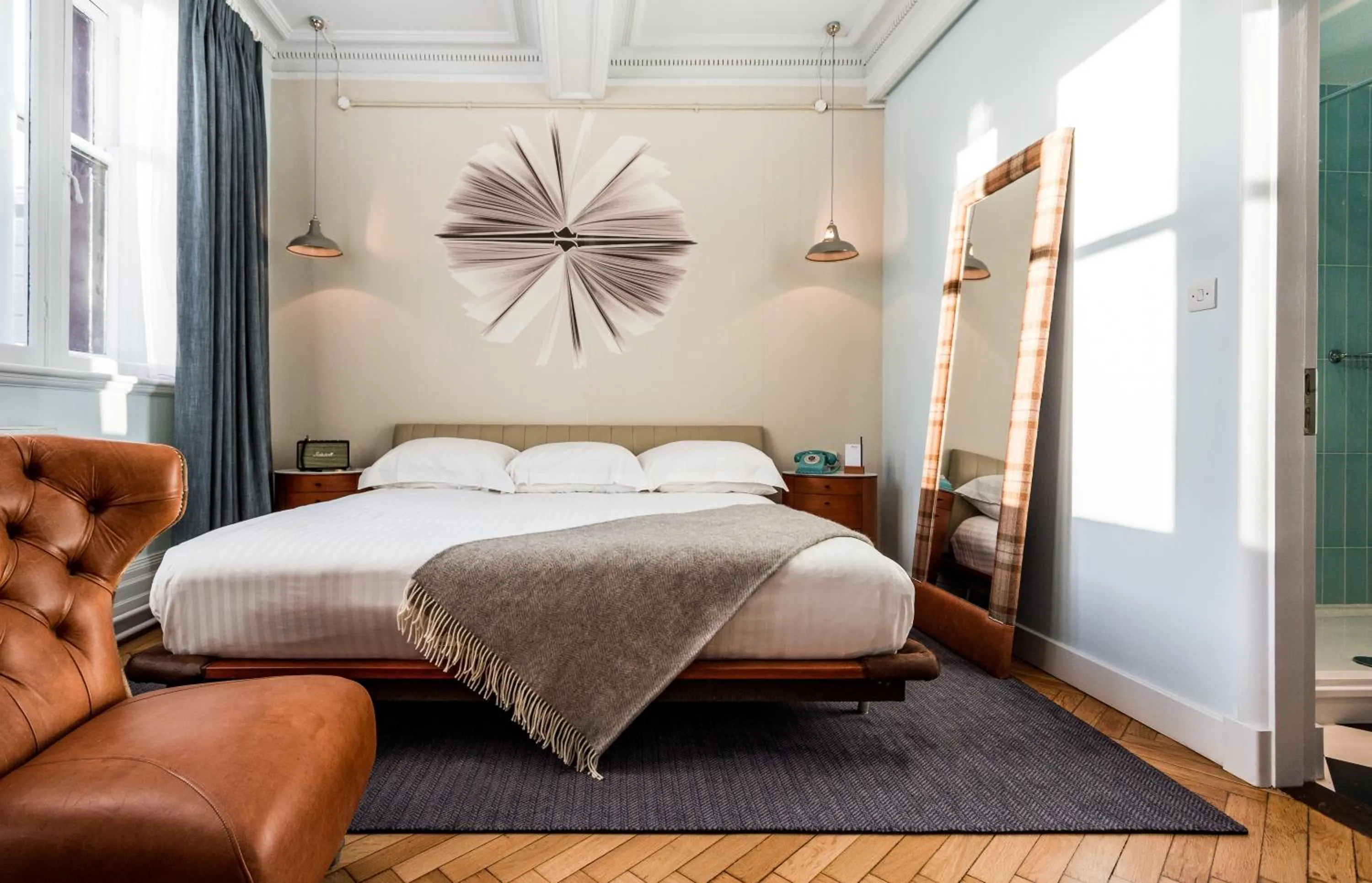 Bedroom in Heathcote Hotel Manchester