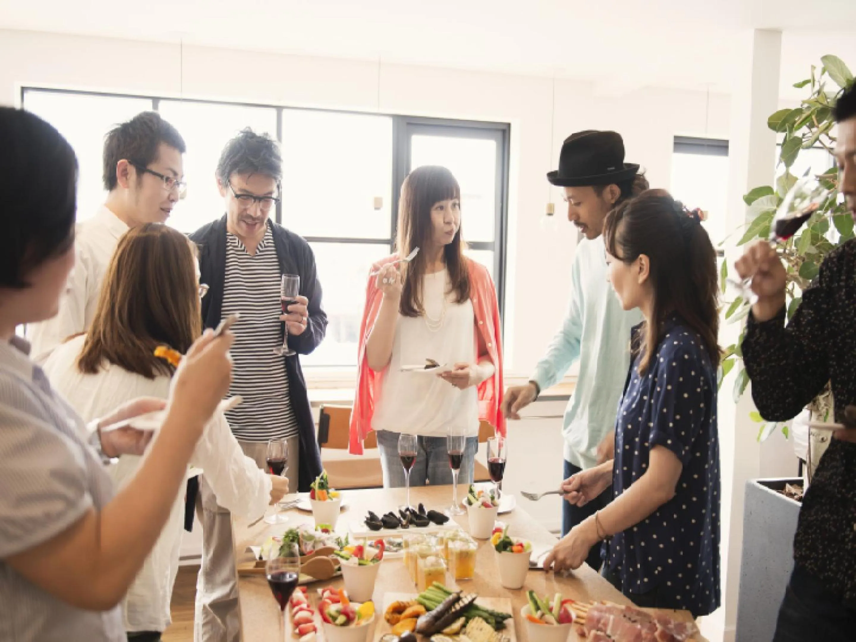 People in Mulan Hostel