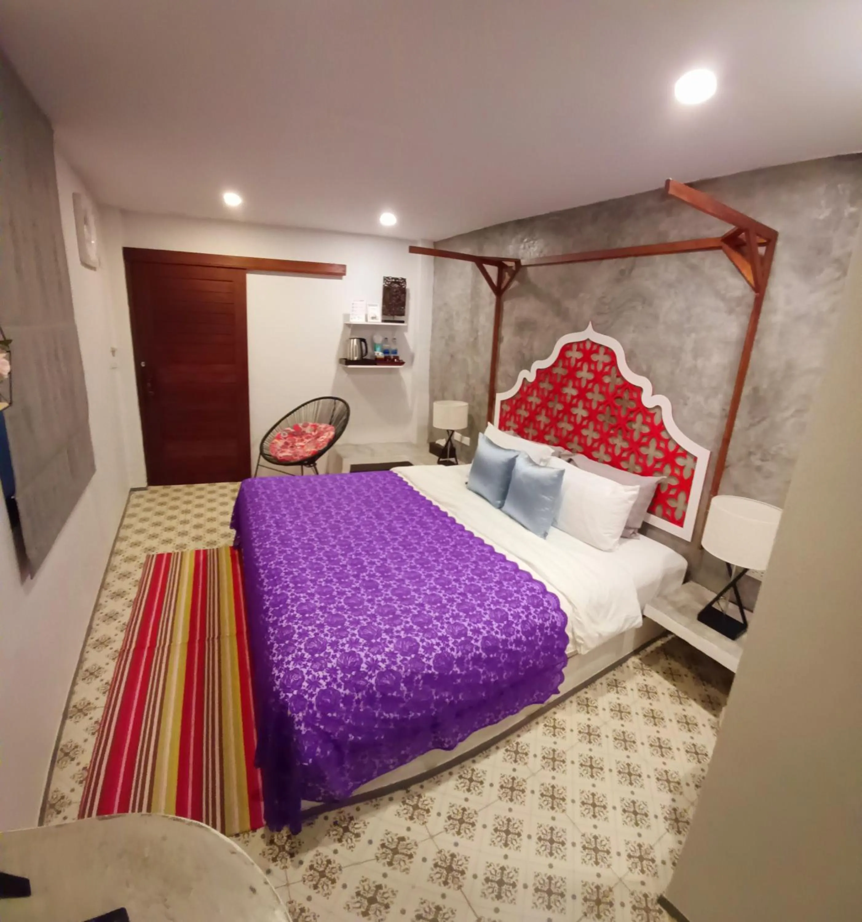 Bed in Mukrada House Boutique Hometel Krabi