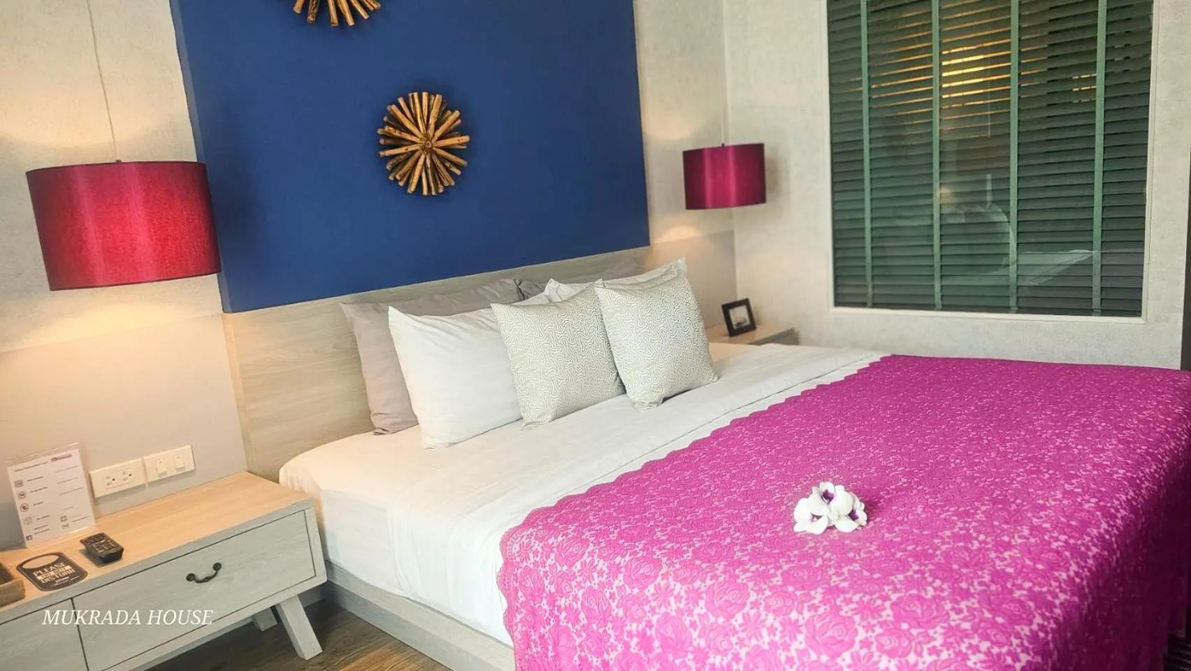 Bed in Mukrada House Boutique Hometel Krabi