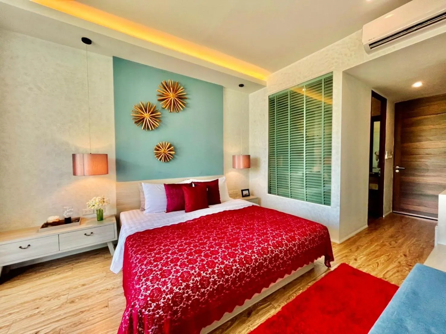 Bed in Mukrada House Boutique Hometel Krabi