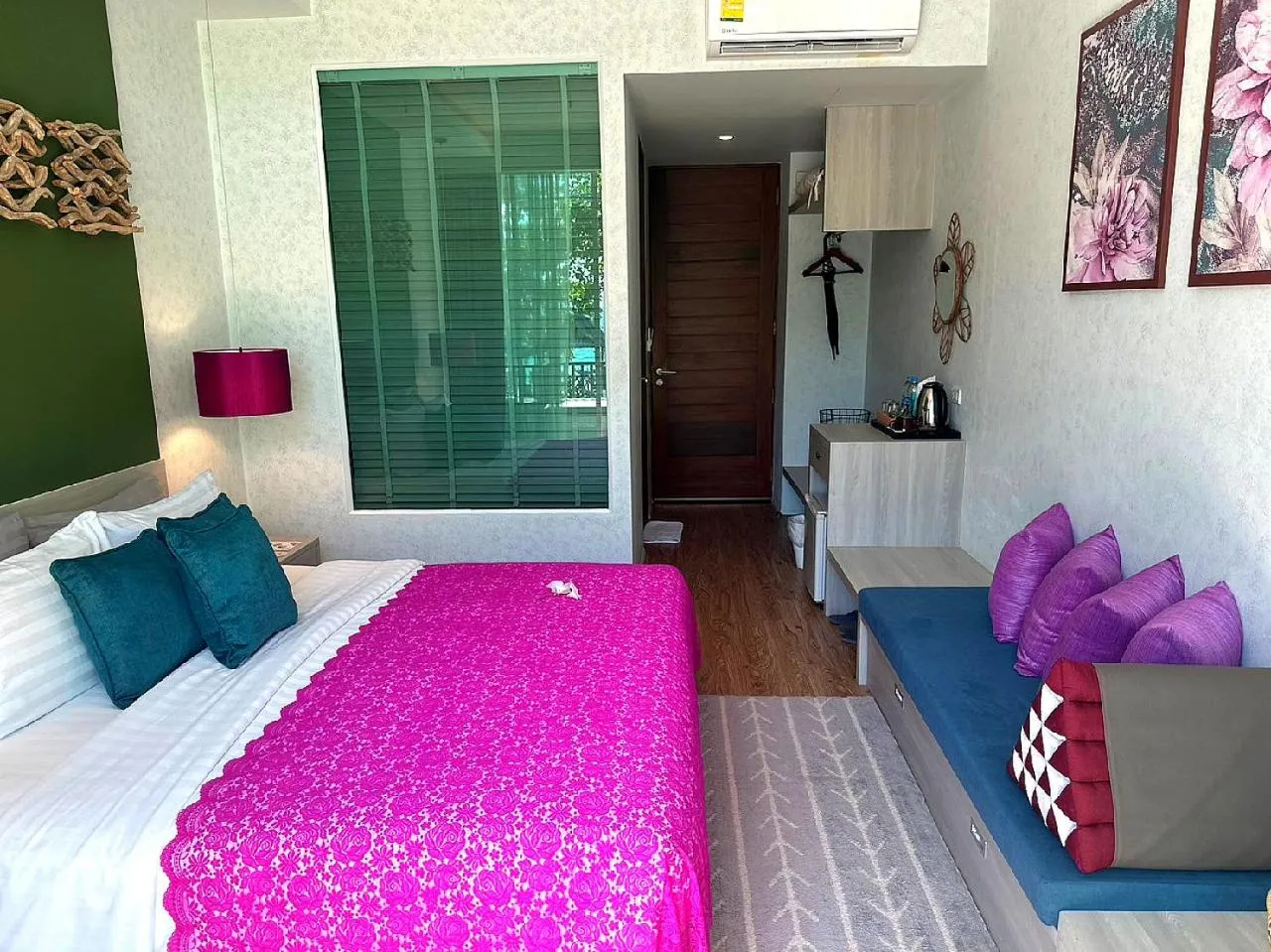 Bed in Mukrada House Boutique Hometel Krabi