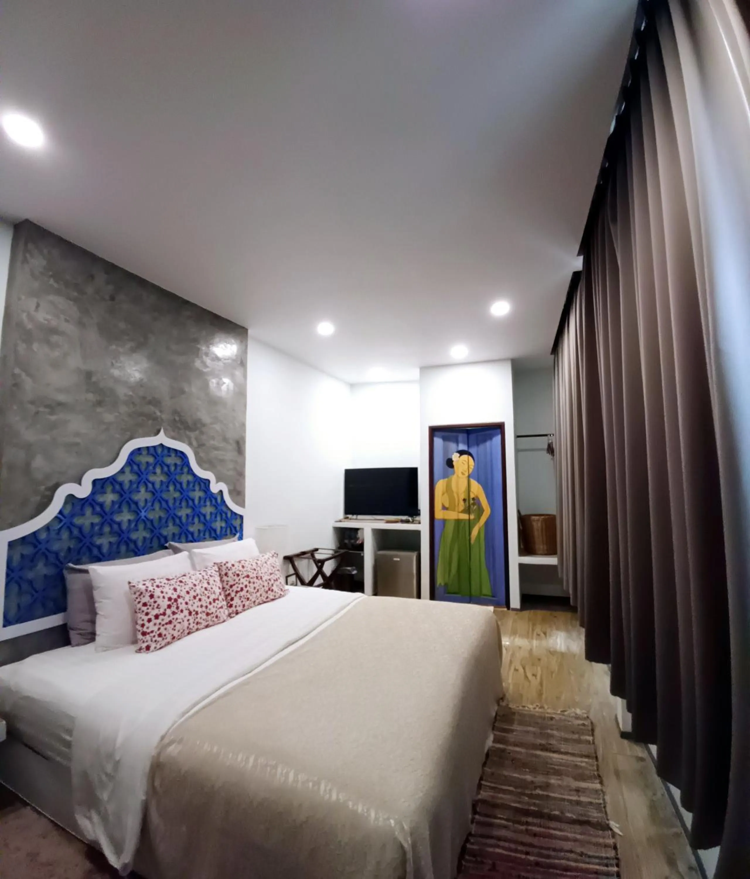 Bed in Mukrada House Boutique Hometel Krabi