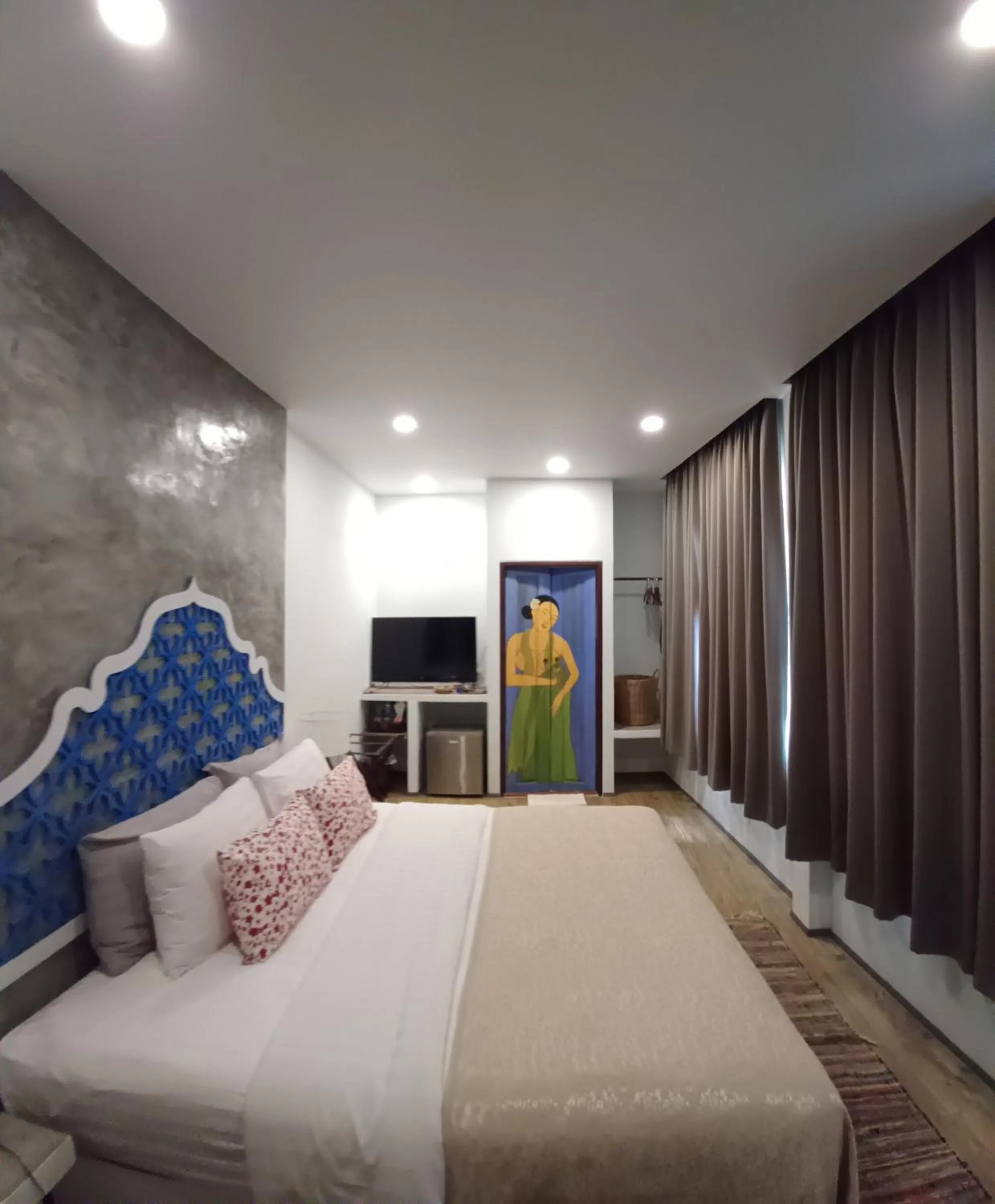 Bed in Mukrada House Boutique Hometel Krabi