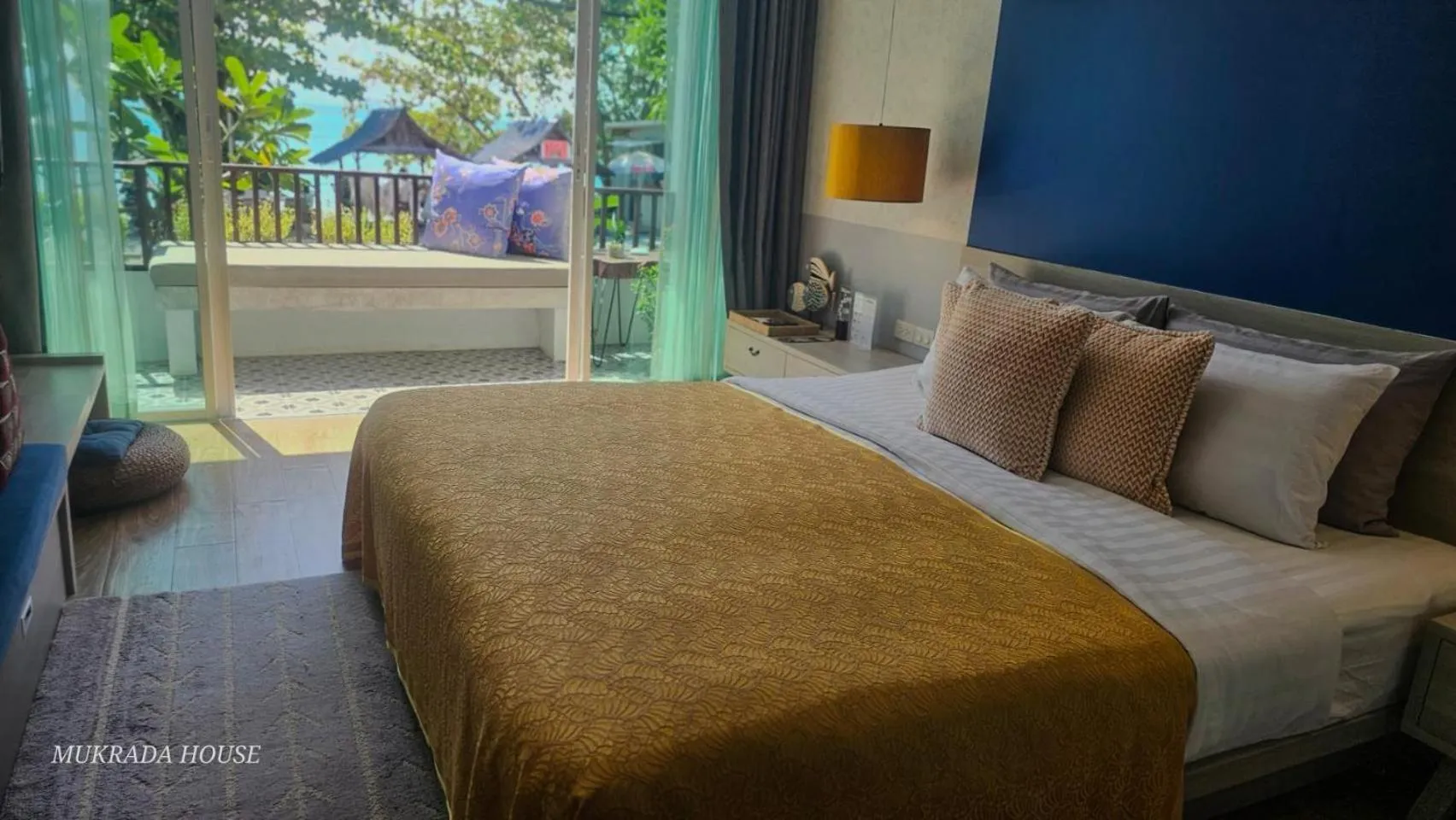 Bed in Mukrada House Boutique Hometel Krabi