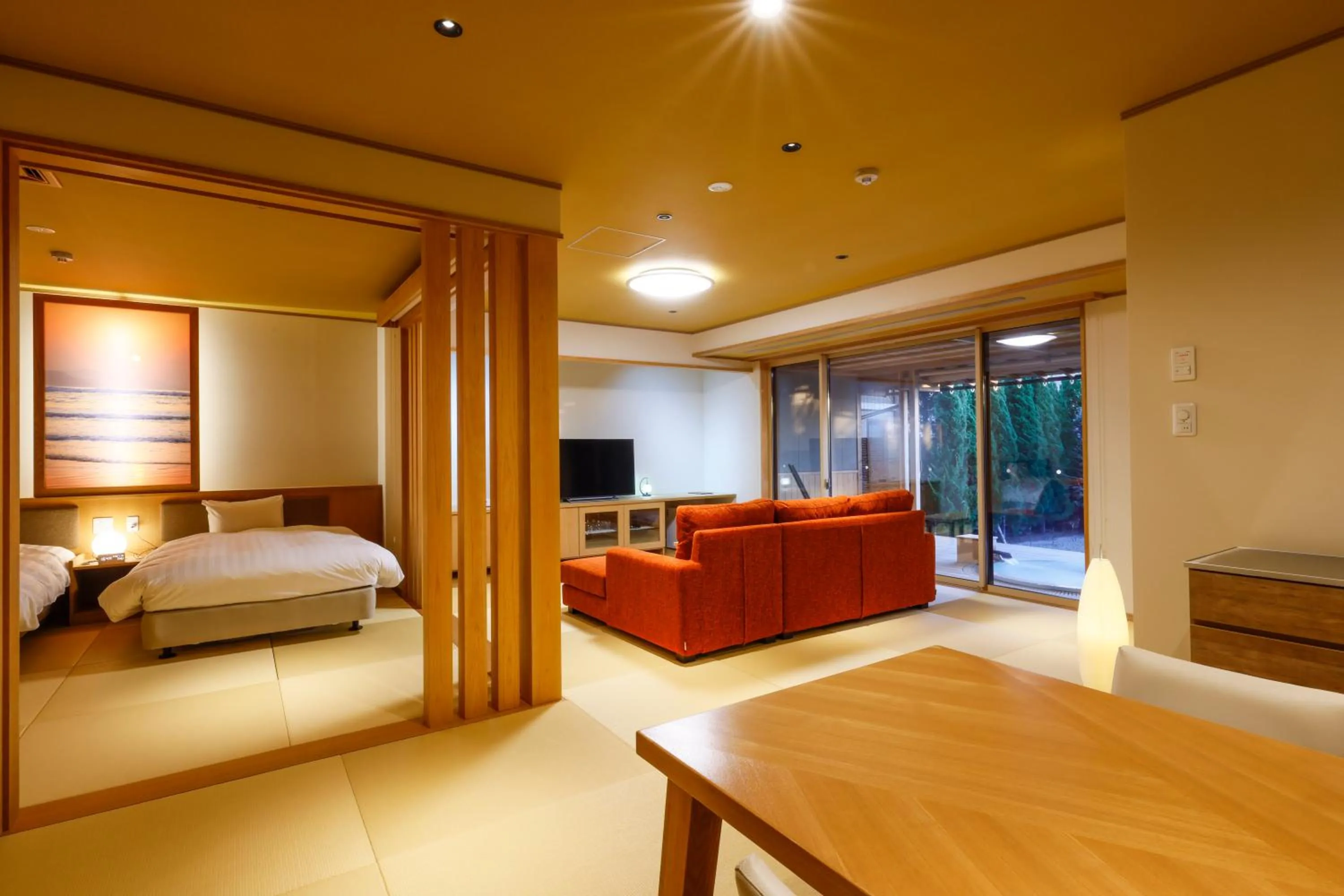 Bed in Kaikatei Hanagozen