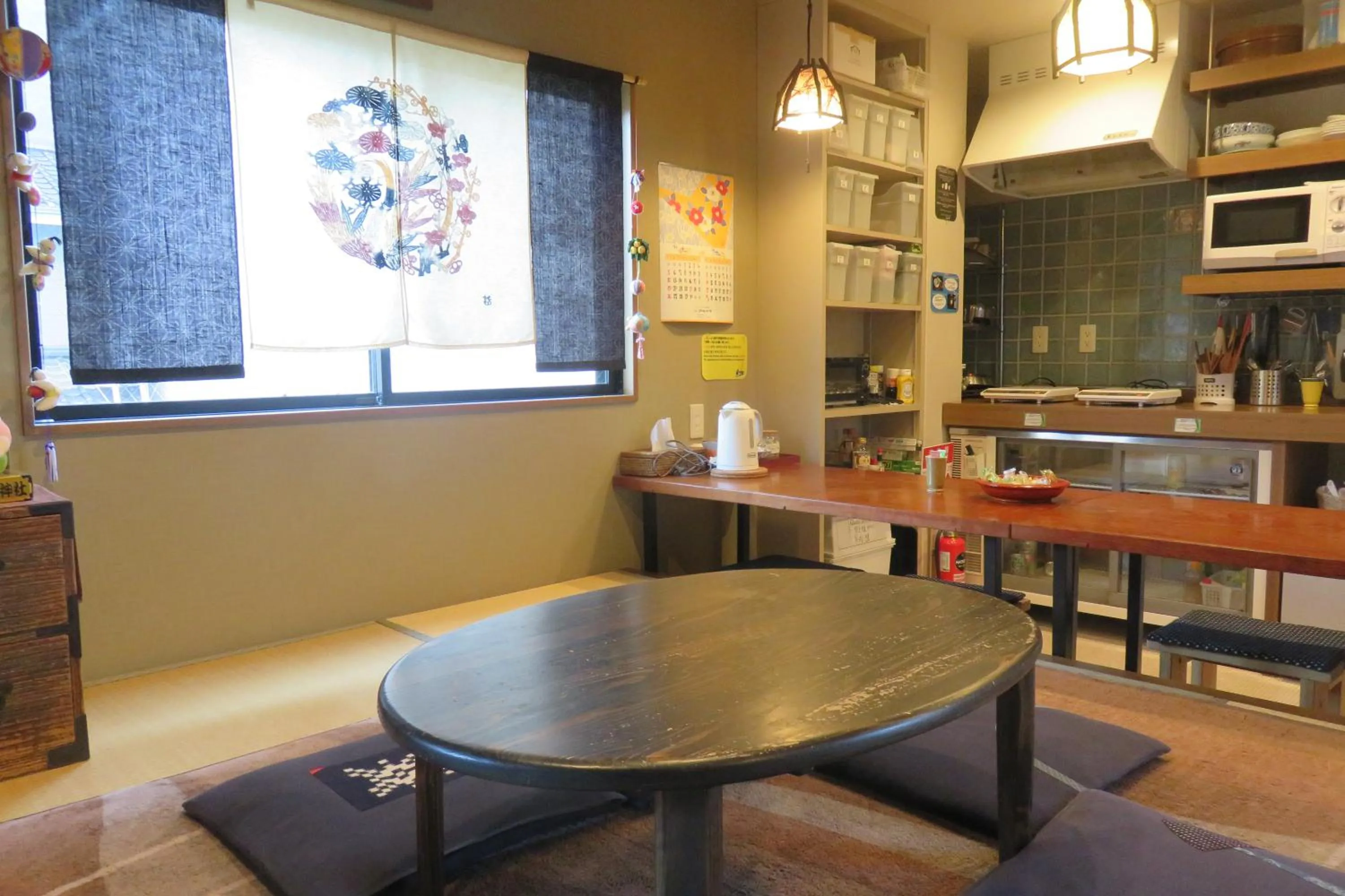 Communal kitchen in Guest House Nakaima