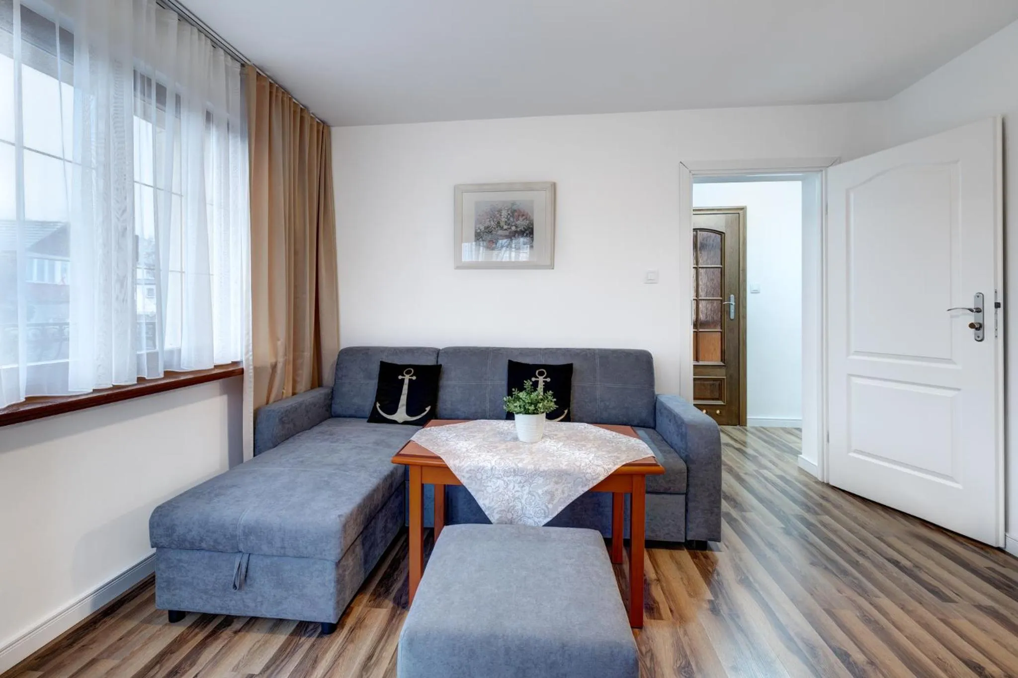 Living room in Willa Drako