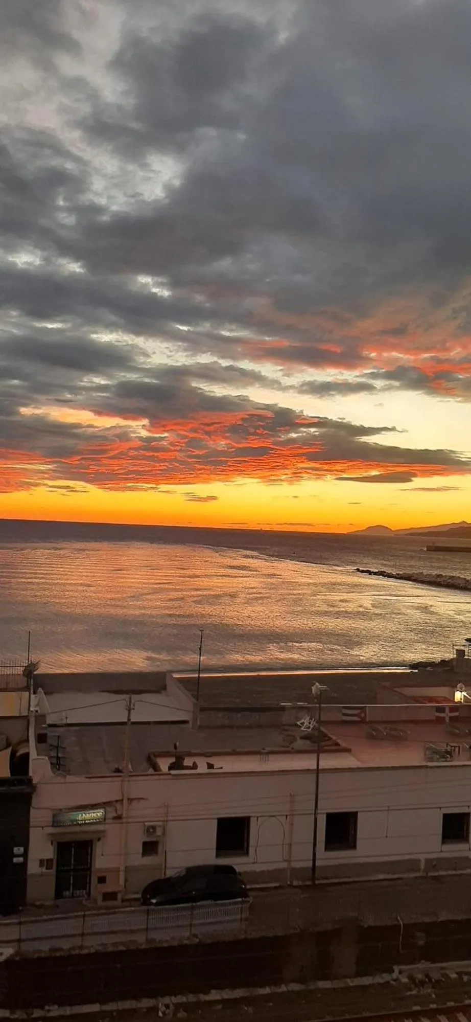 Sunset in Villa Pacis