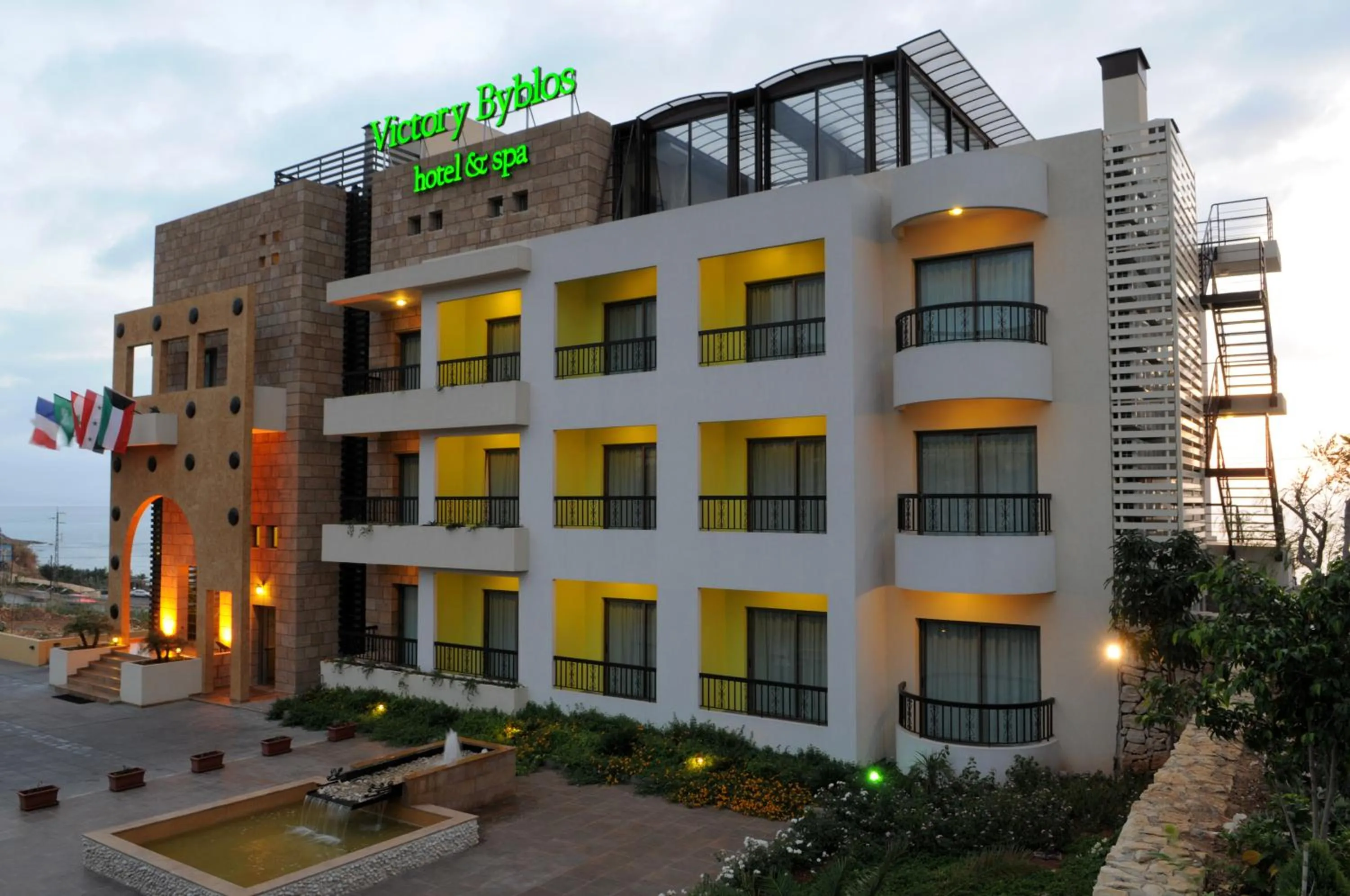 Facade/entrance in Victory Byblos Hotel & Spa