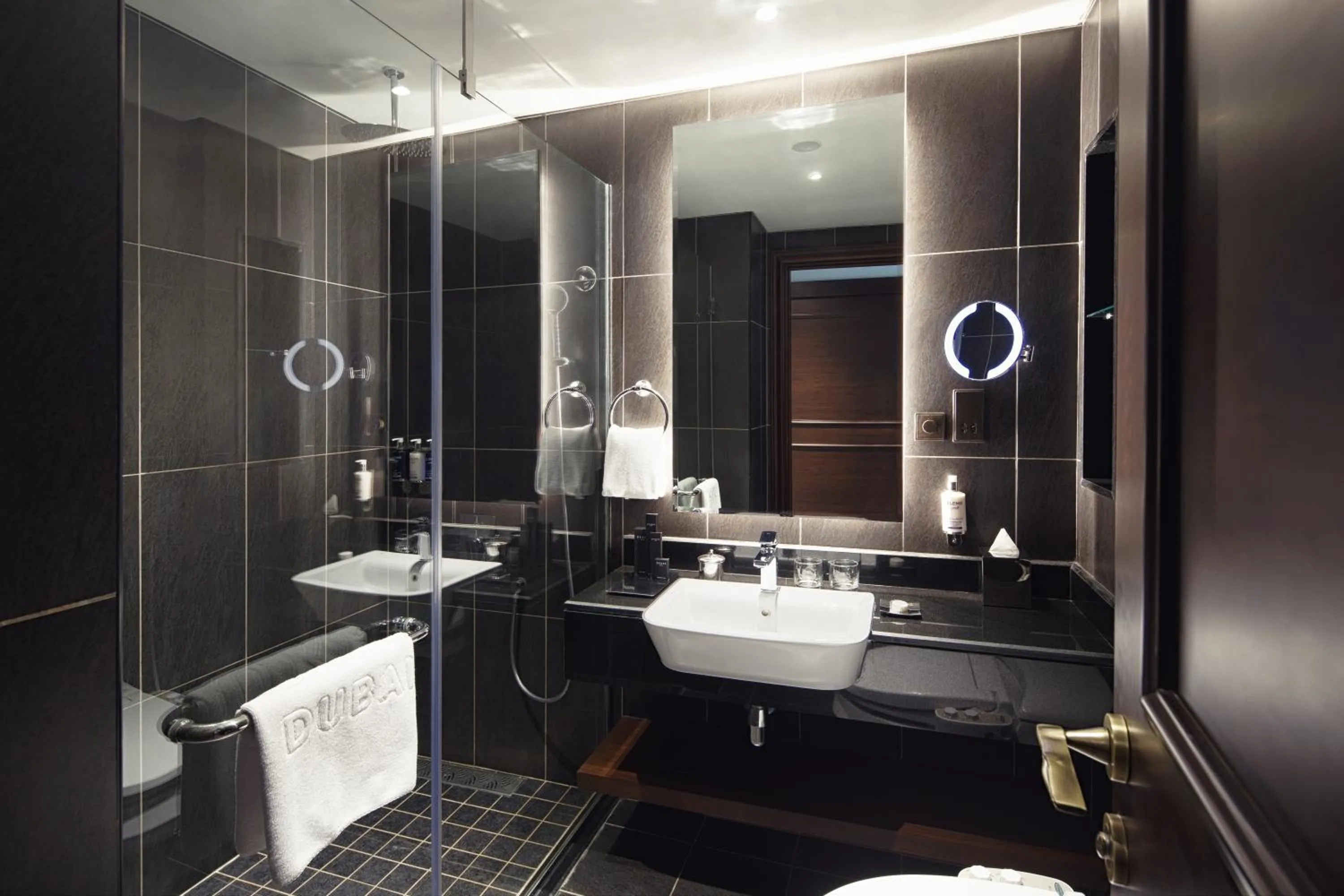 Bathroom in Dukes The Palm Dubai Hotel