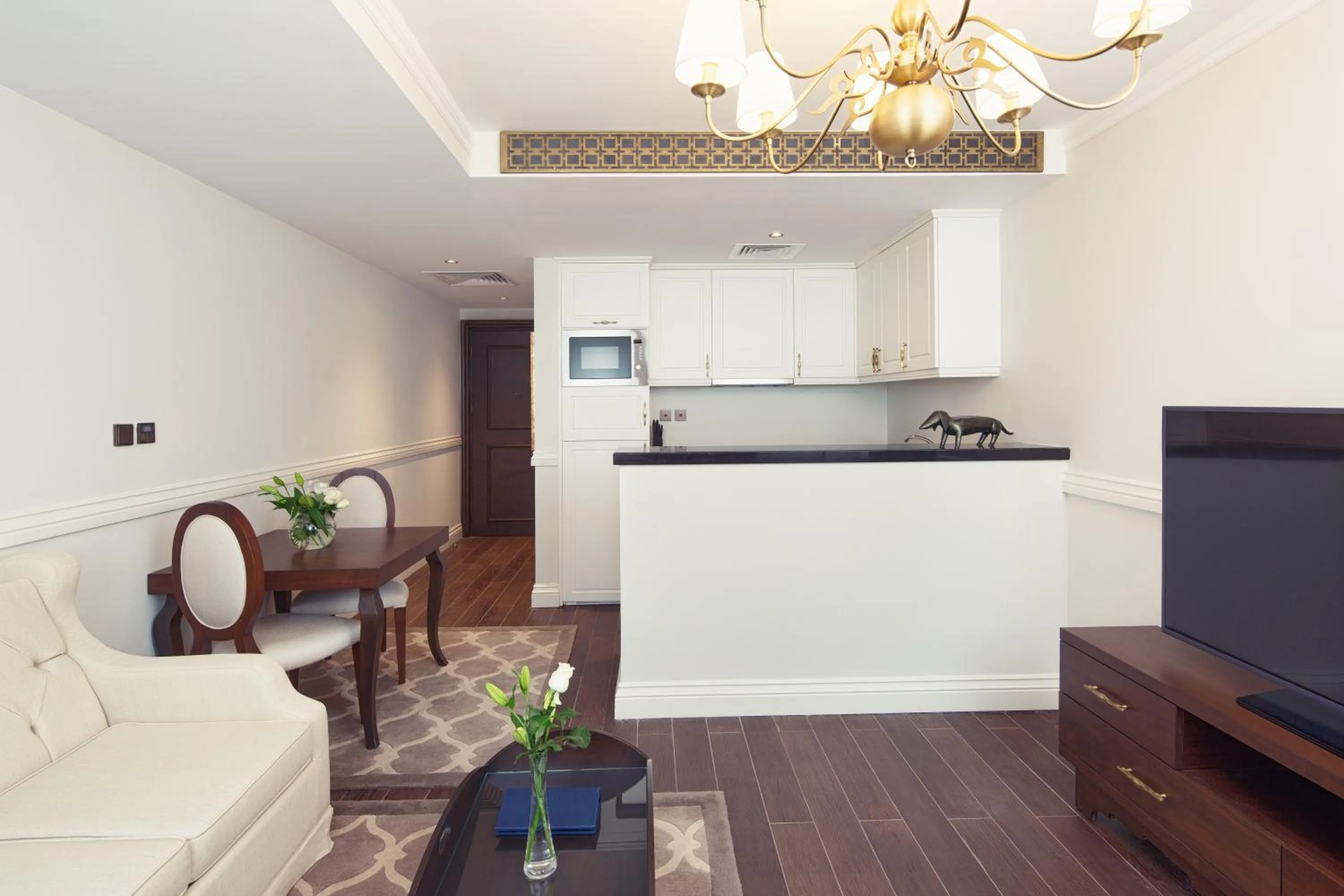 Kitchen or kitchenette in Dukes The Palm Dubai Hotel