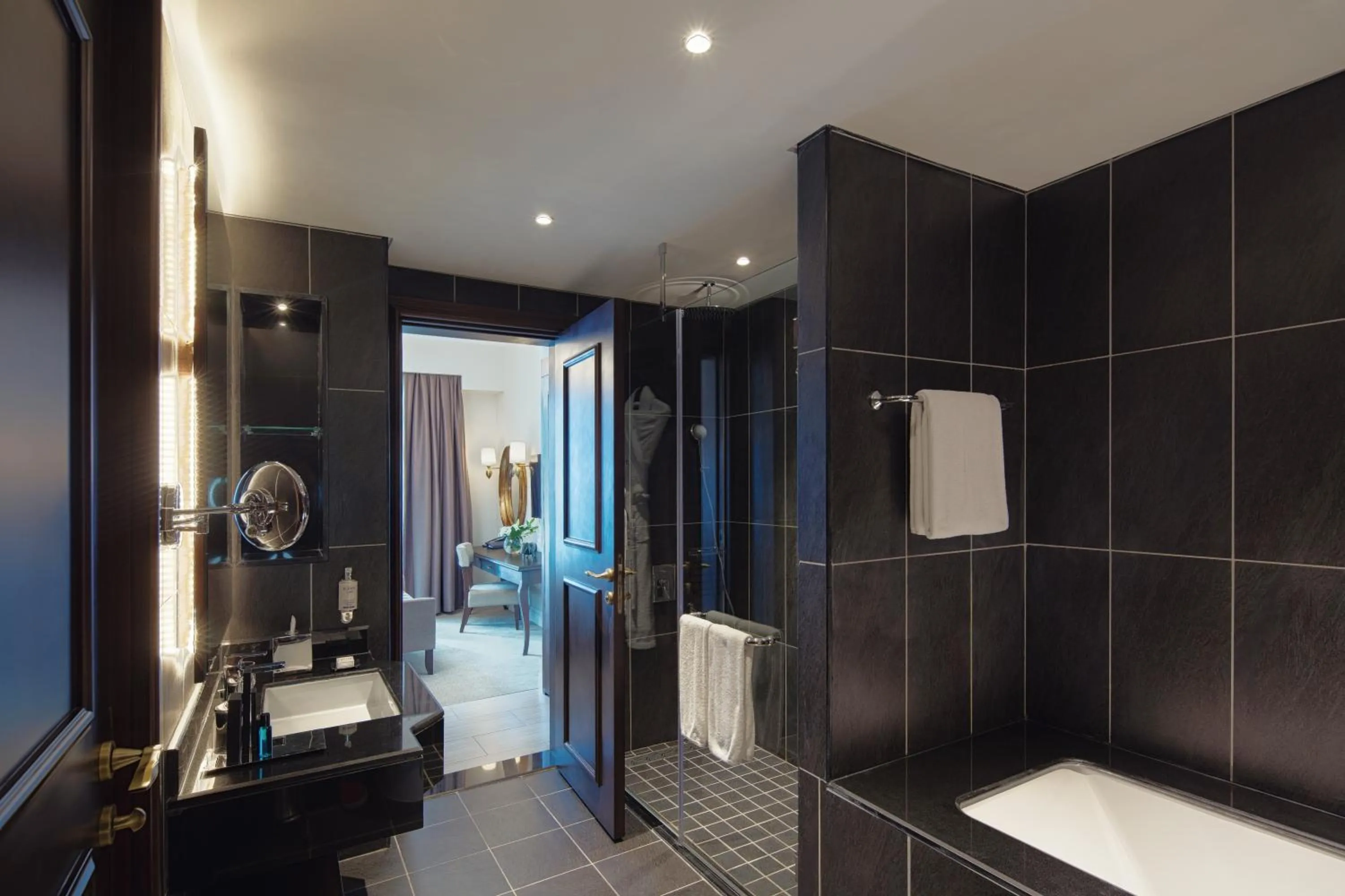 Bathroom in Dukes The Palm Dubai Hotel