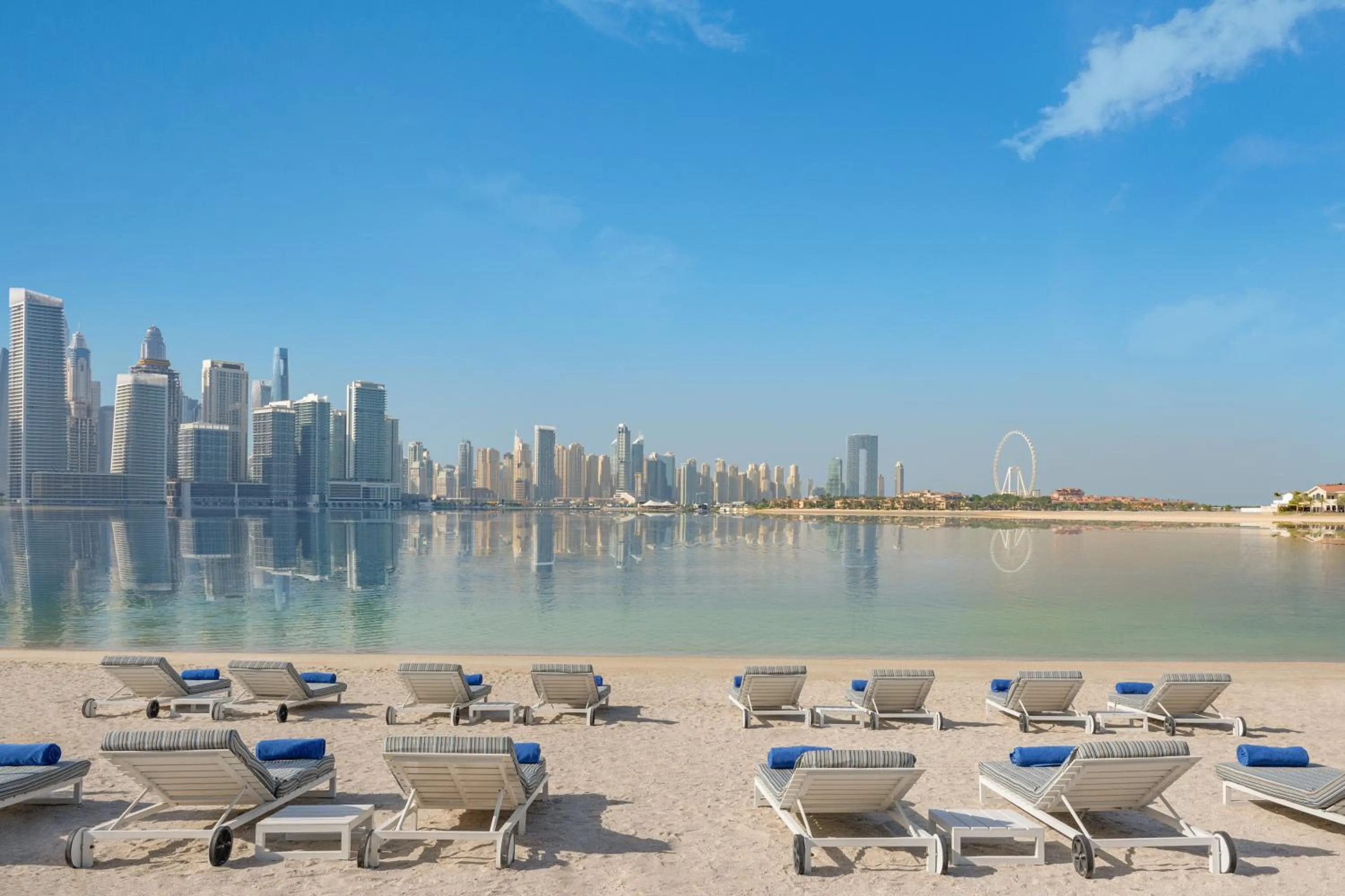 Beach in Dukes The Palm Dubai Hotel