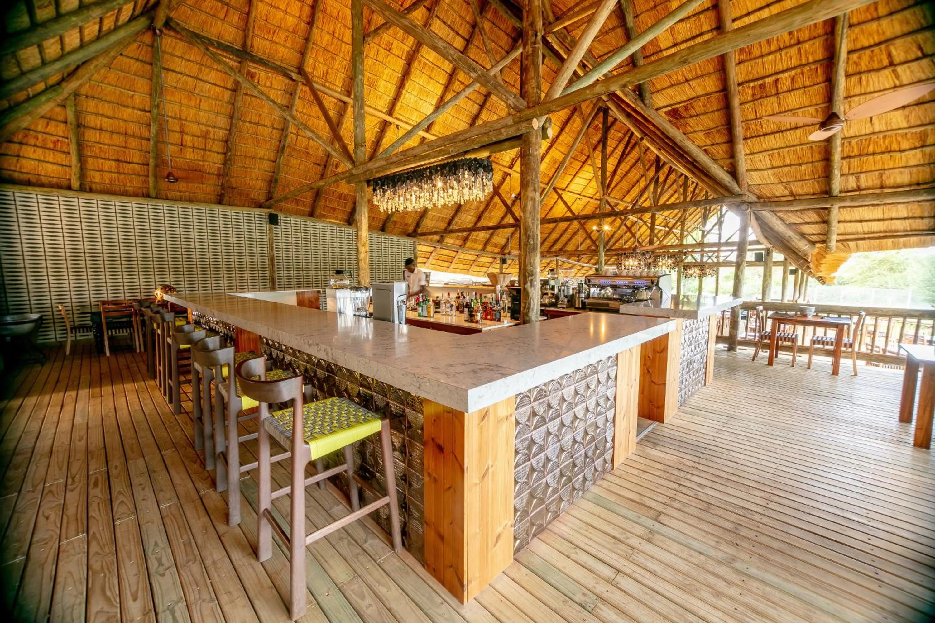 Lounge or bar in Shearwater's Explorers Village