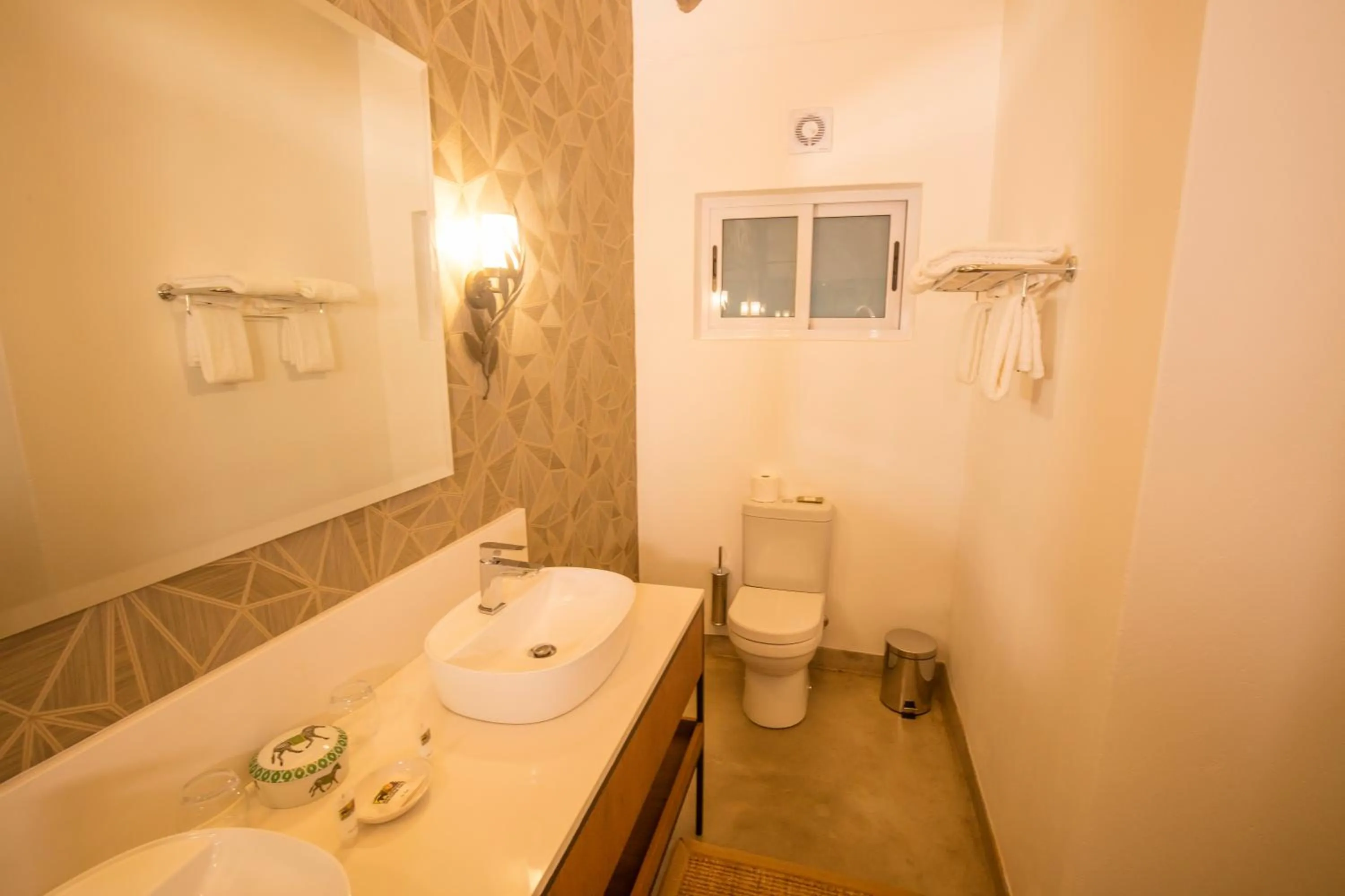 Bathroom in Shearwater's Explorers Village