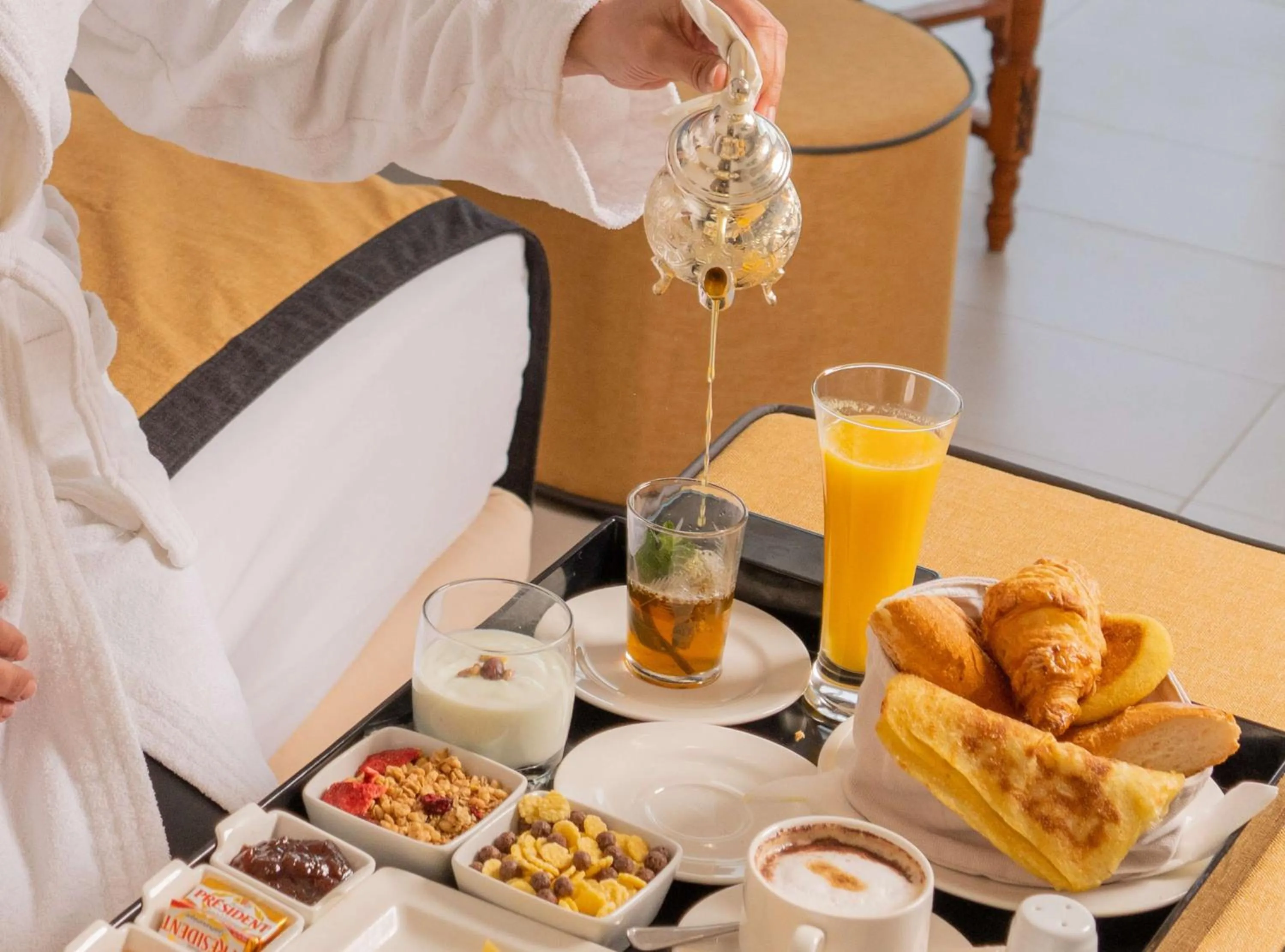 Food and drinks in Radisson Blu Resort, Saidia Garden