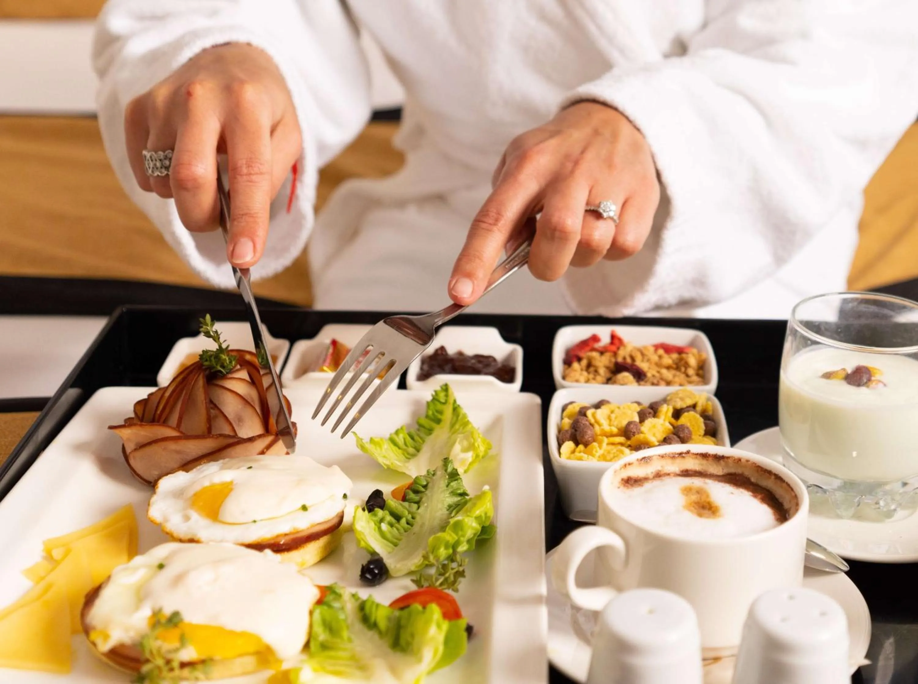 Food and drinks in Radisson Blu Resort, Saidia Garden