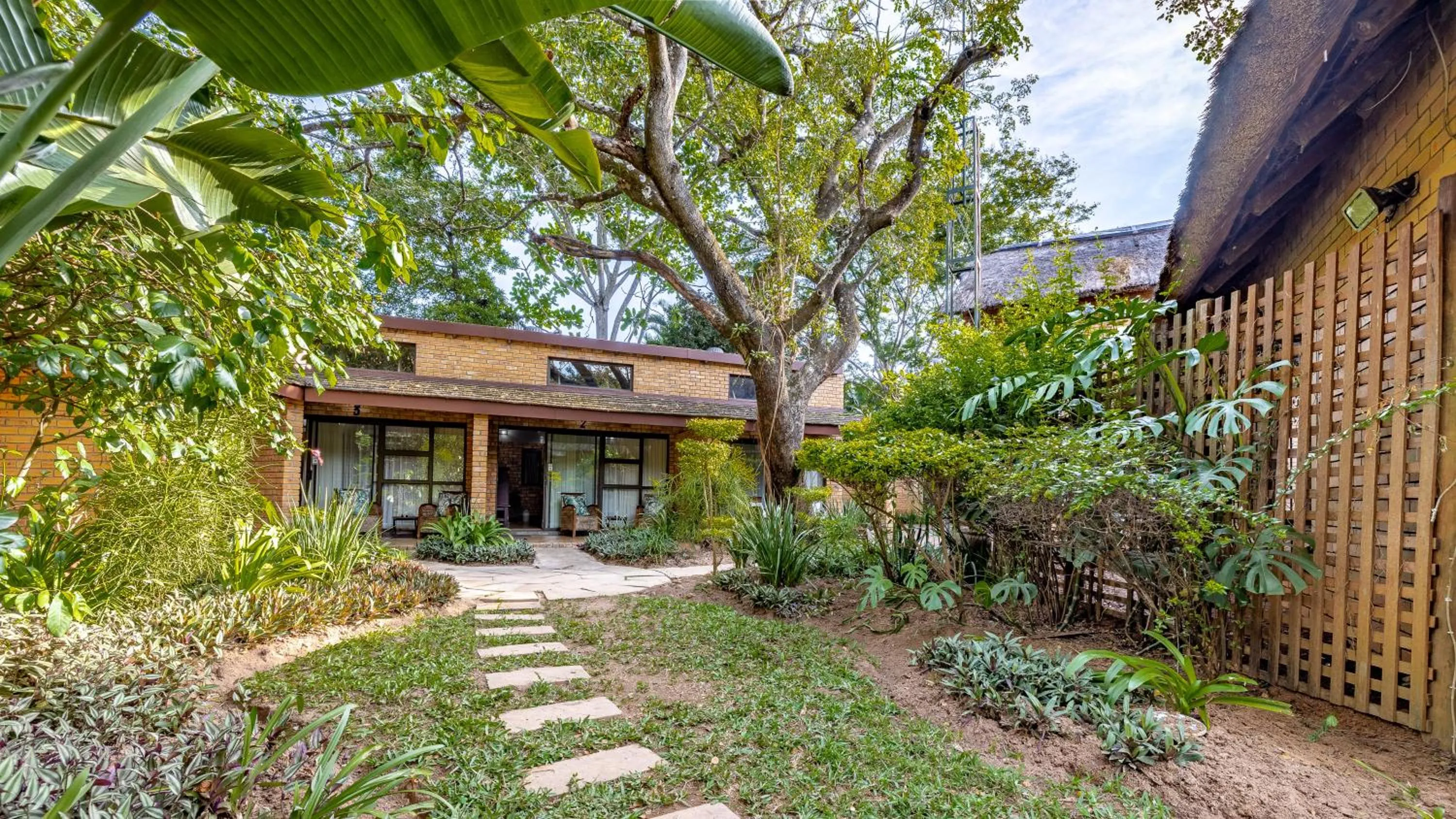 Garden in Dreamfields Guesthouse