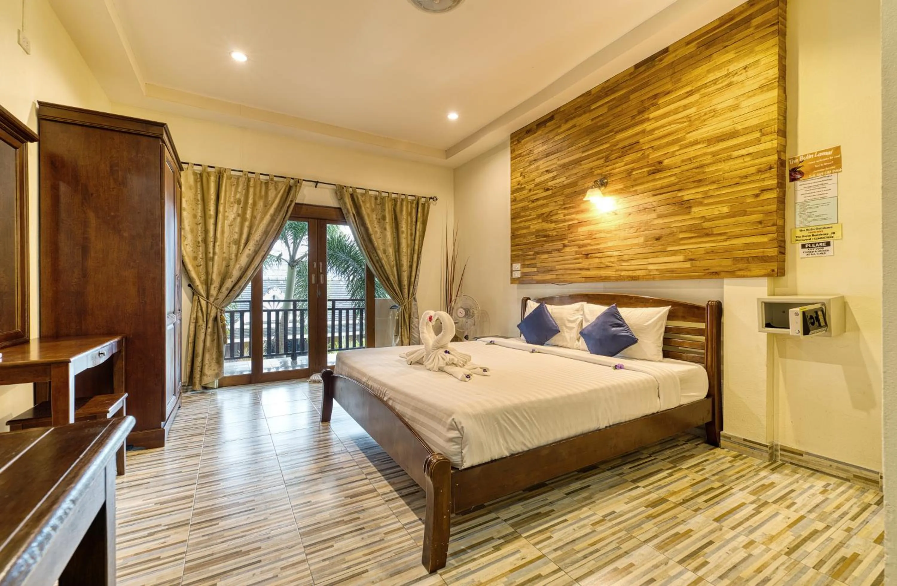 Bed in The Bulin Residence