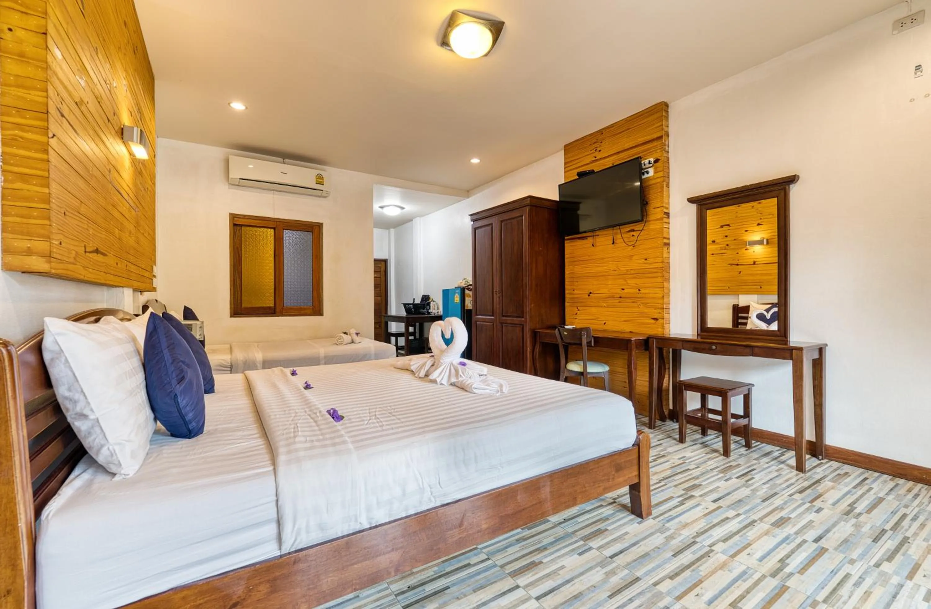 Bed in The Bulin Residence