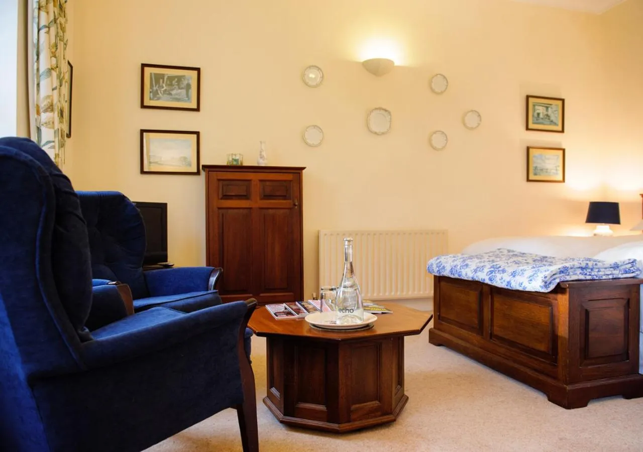 Seating area in Lough Inagh Lodge Hotel