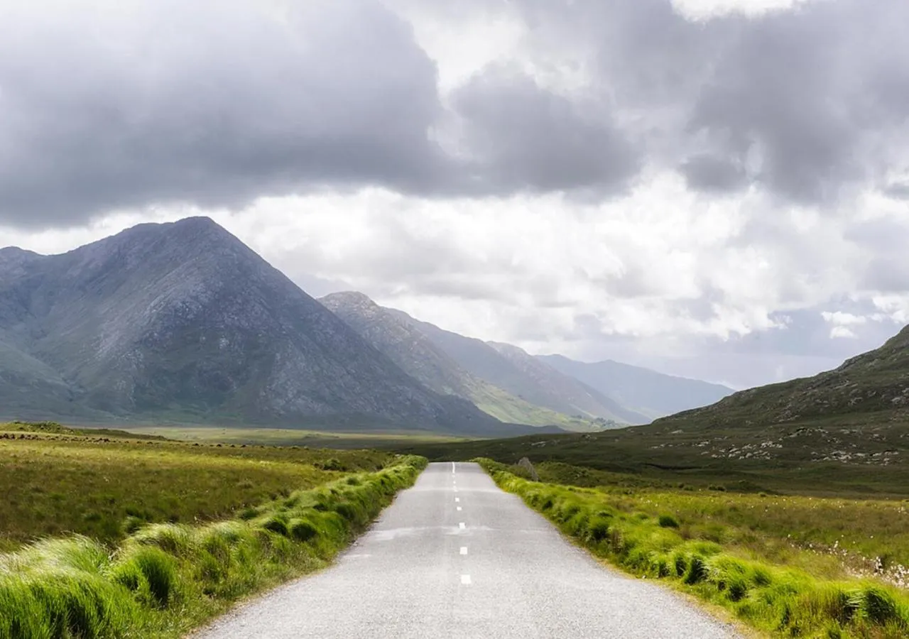 Natural landscape in Lough Inagh Lodge Hotel