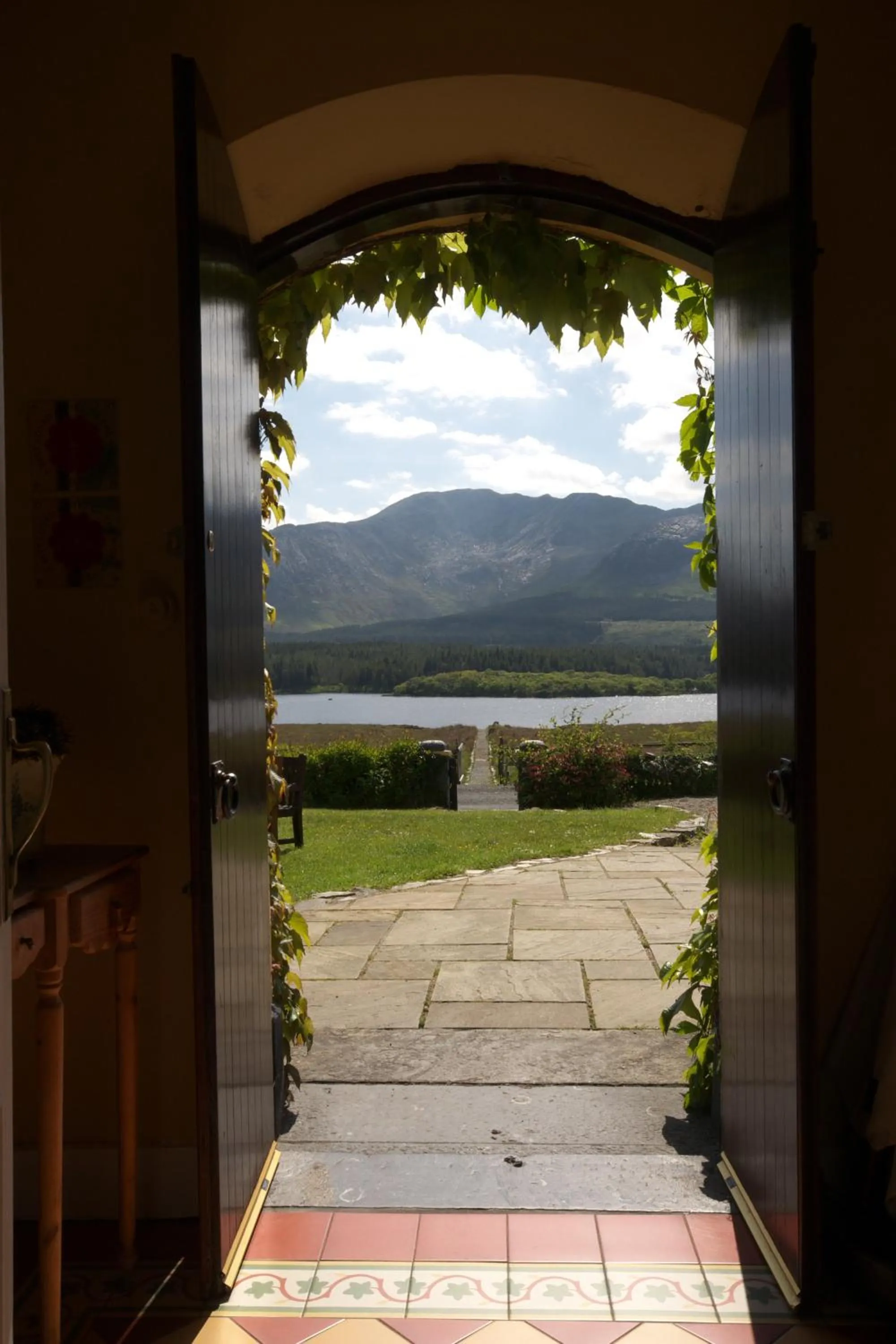 Facade/entrance in Lough Inagh Lodge Hotel