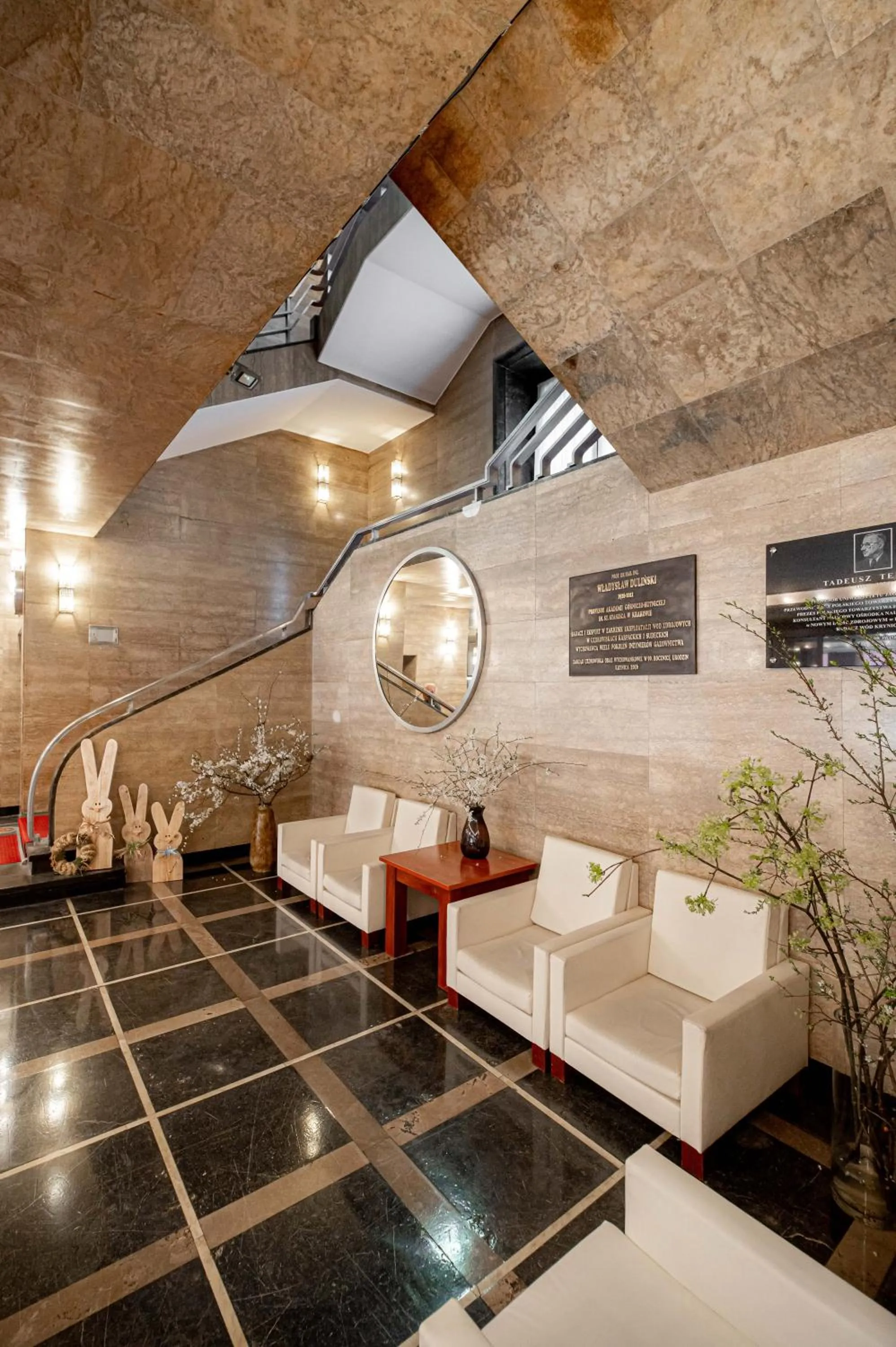 Lobby or reception in Nowy Dom Zdrojowy