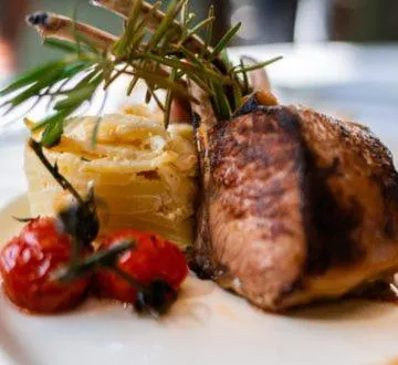 Food close-up in Seaview House Hotel