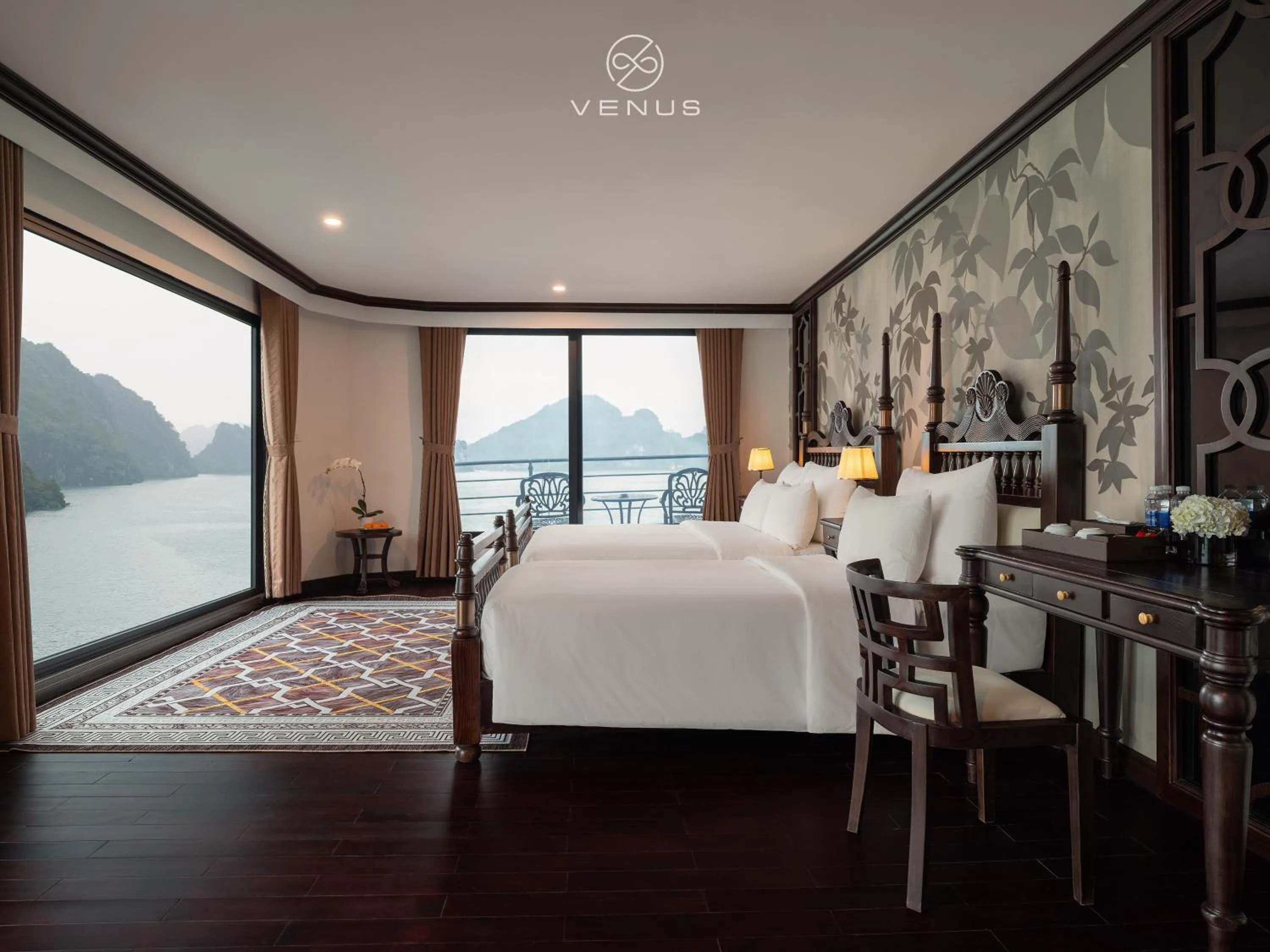 Bed in Era Cruise Halong Bay by Venus Group