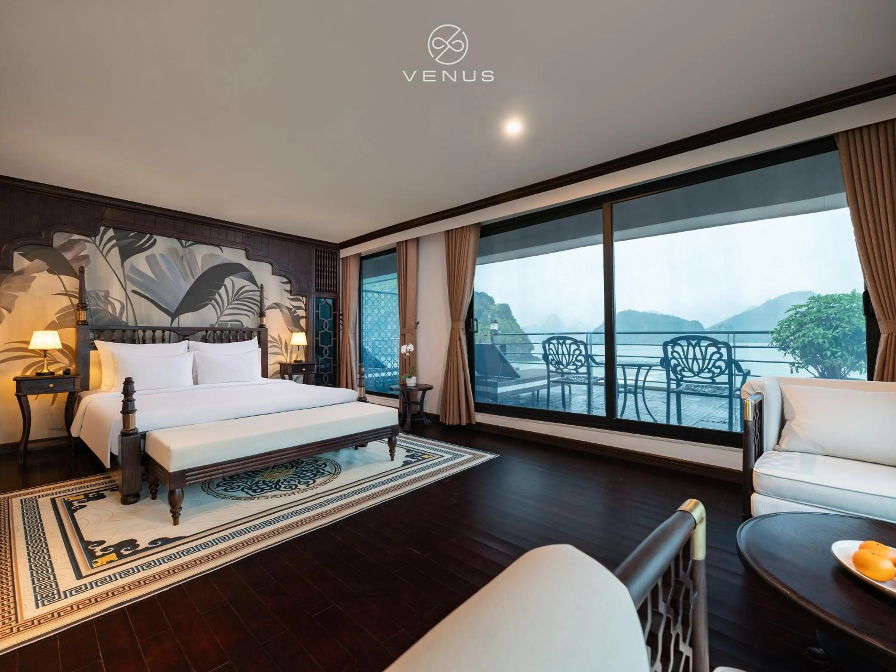 Bed in Era Cruise Halong Bay by Venus Group