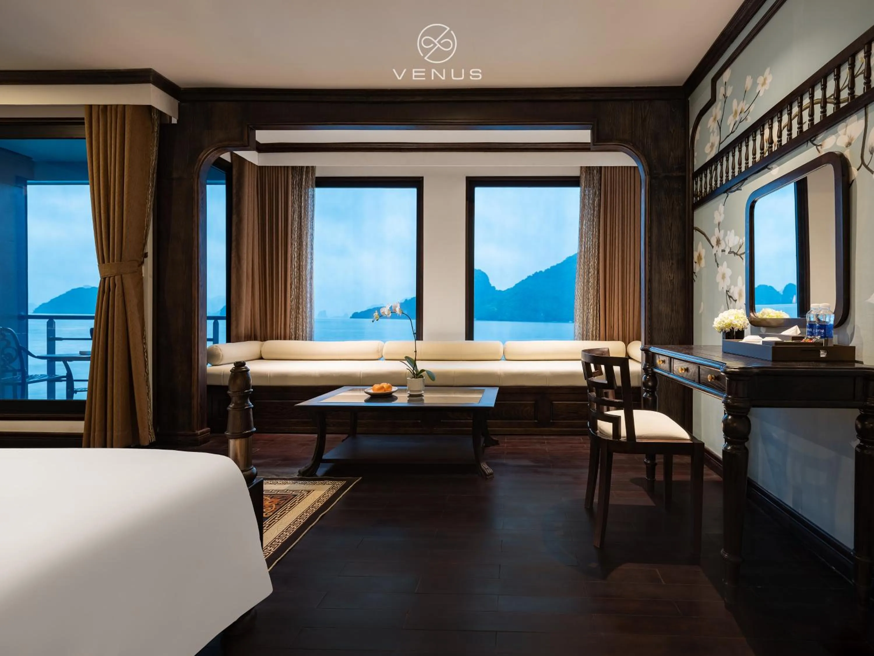 Bed in Era Cruise Halong Bay by Venus Group