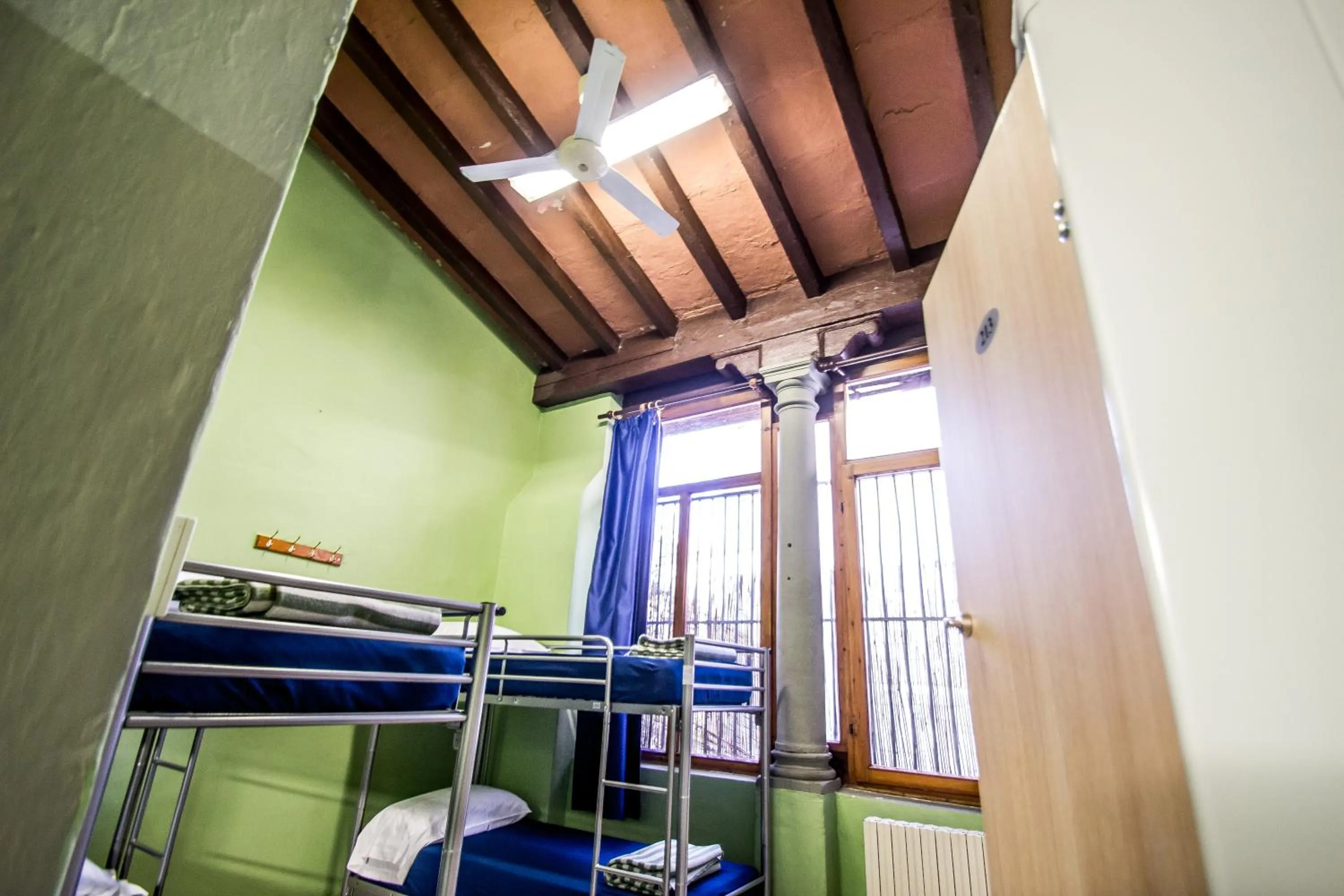 Bedroom, Bed in Hostel Santa Monaca