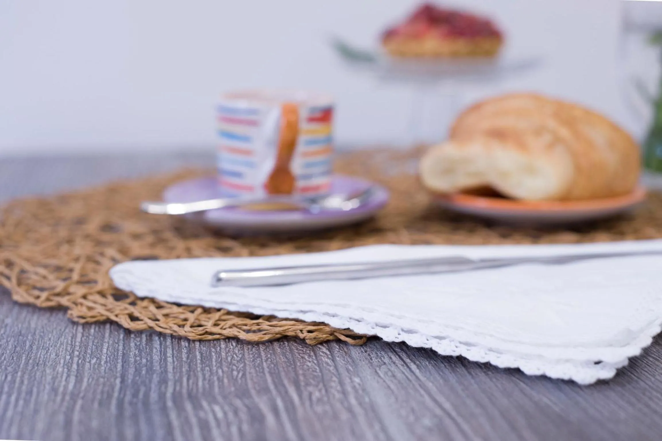 Italian breakfast in La Valle Delle Ferriere