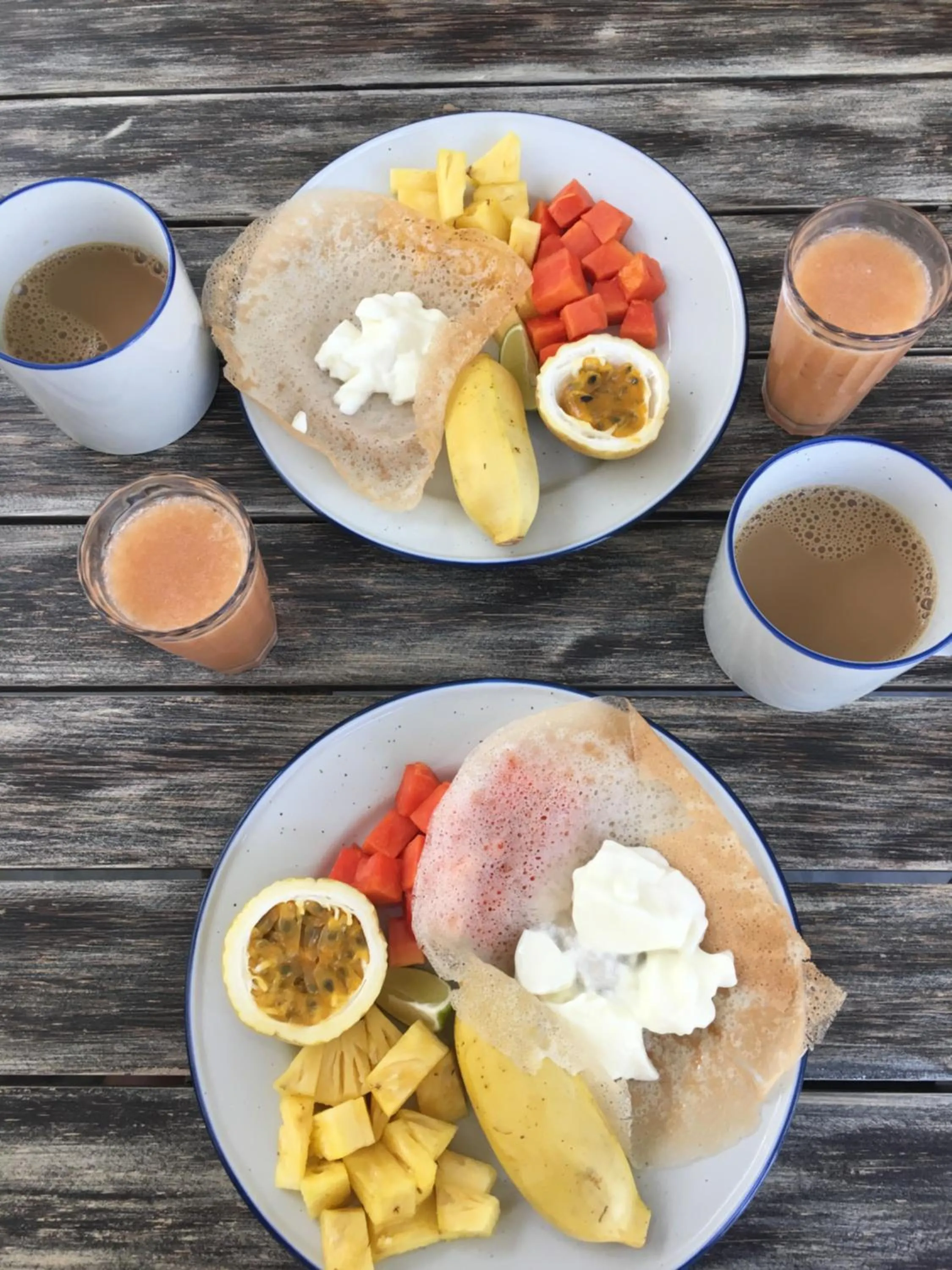 Food close-up in Jippie The Villa